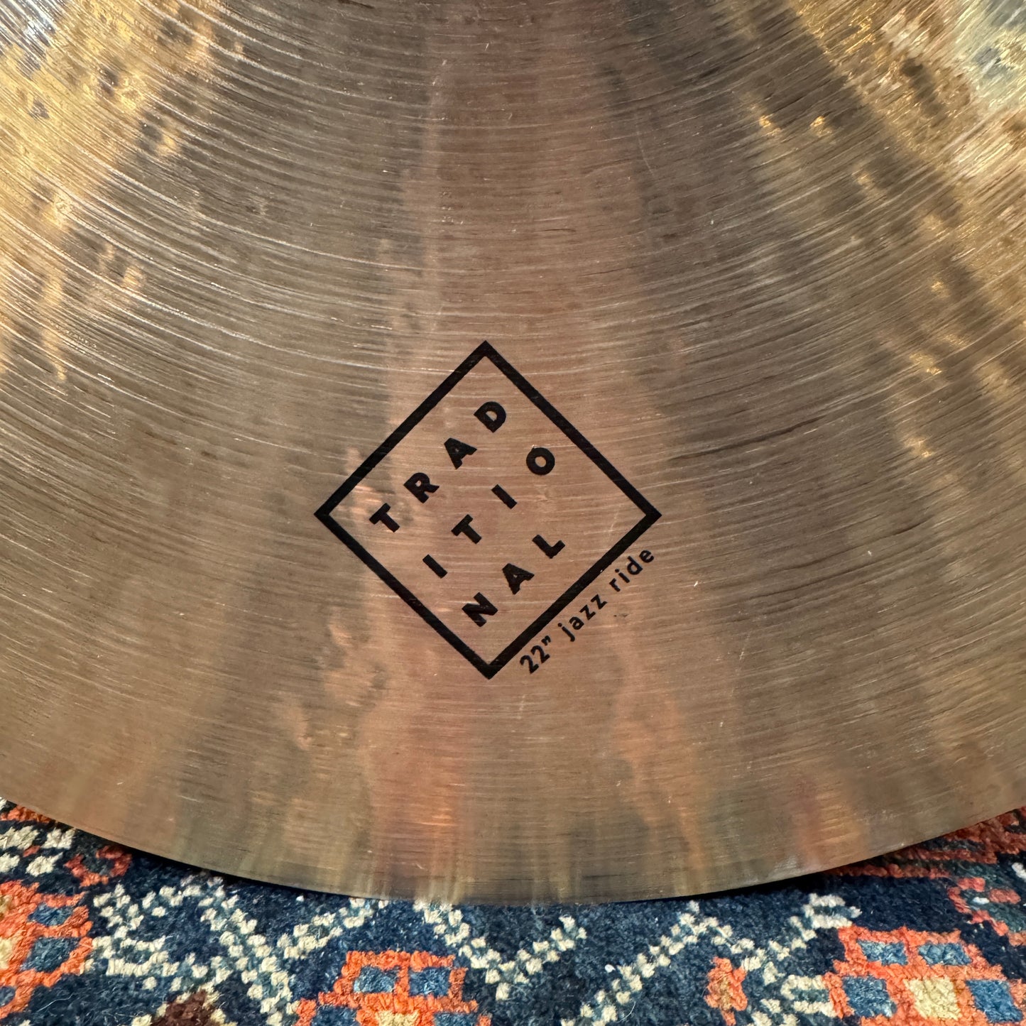 22" Istanbul Agop Traditional Medium Jazz Ride Cymbal 2620g *Video Demo*