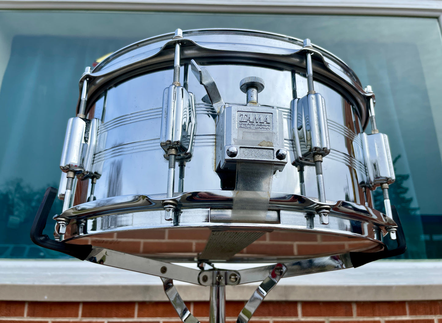 1983 Tama 6.5x14 8066 Powerline Imperialstar Seamless Steel Snare Drum *Video Demo*