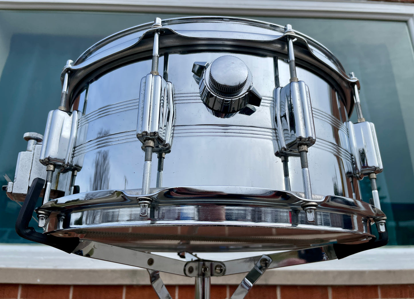 1983 Tama 6.5x14 8066 Powerline Imperialstar Seamless Steel Snare Drum *Video Demo*