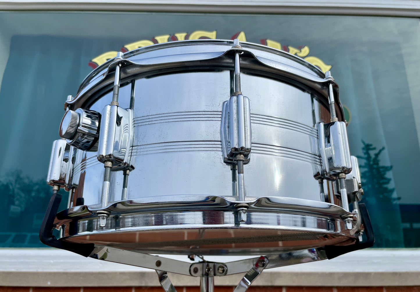 1983 Tama 6.5x14 8066 Powerline Imperialstar Seamless Steel Snare Drum *Video Demo*