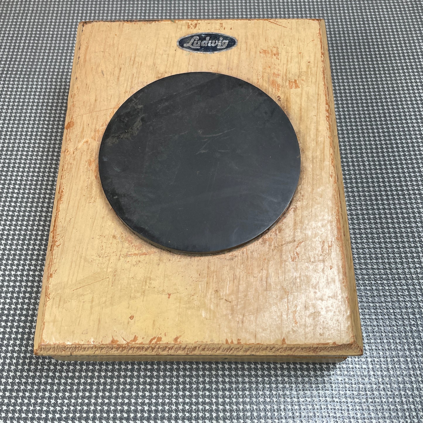 1960s Ludwig Heavy Duty Wood Practice Pad No. 355W