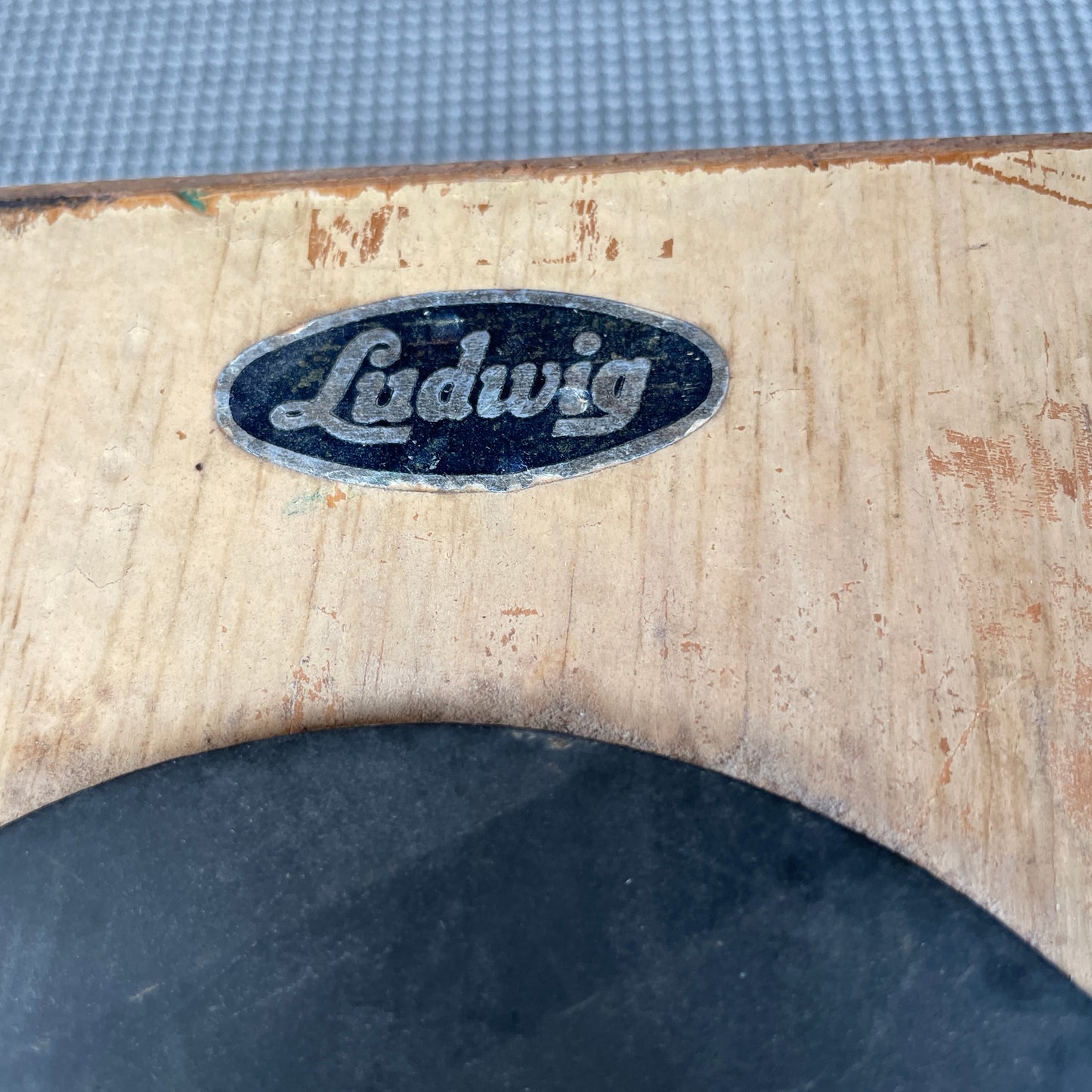 1960s Ludwig Heavy Duty Wood Practice Pad No. 355W