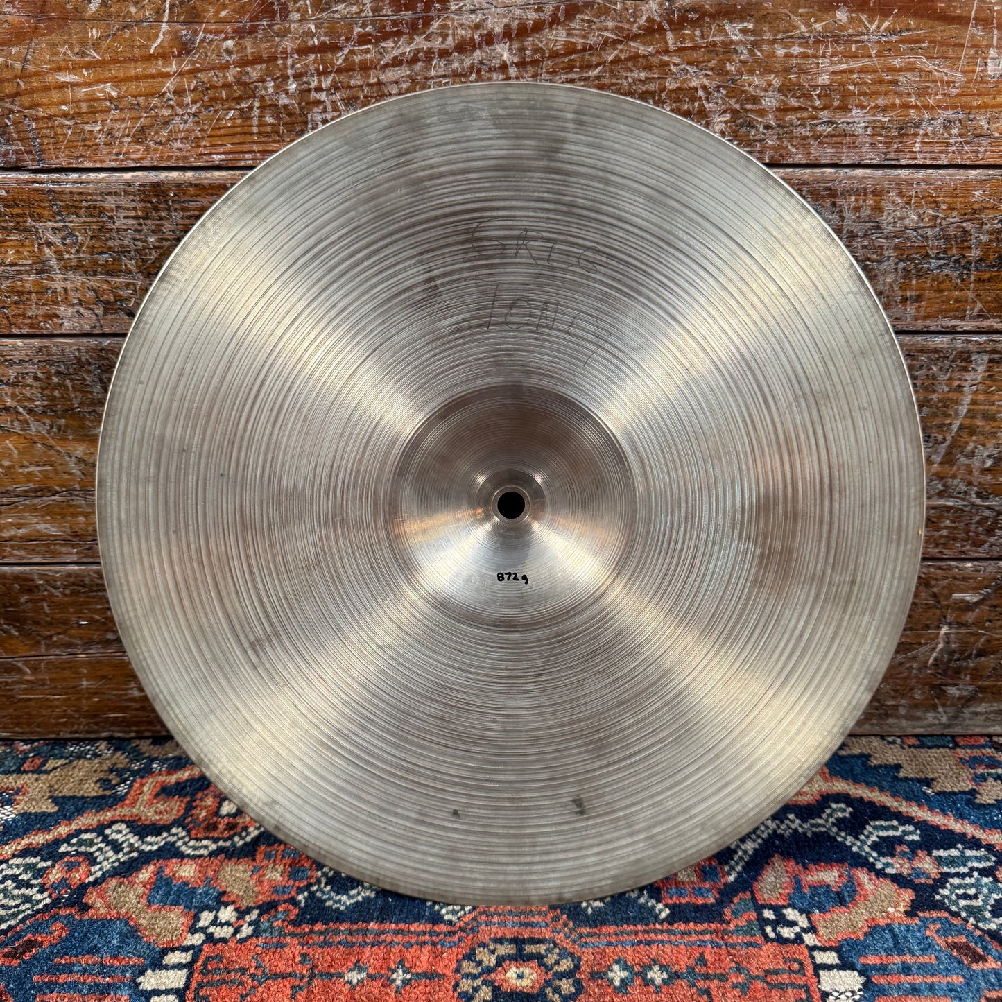 14" Zildjian A 1970s Hi-Hat / Crash Cymbal Single 872g *Video Demo*