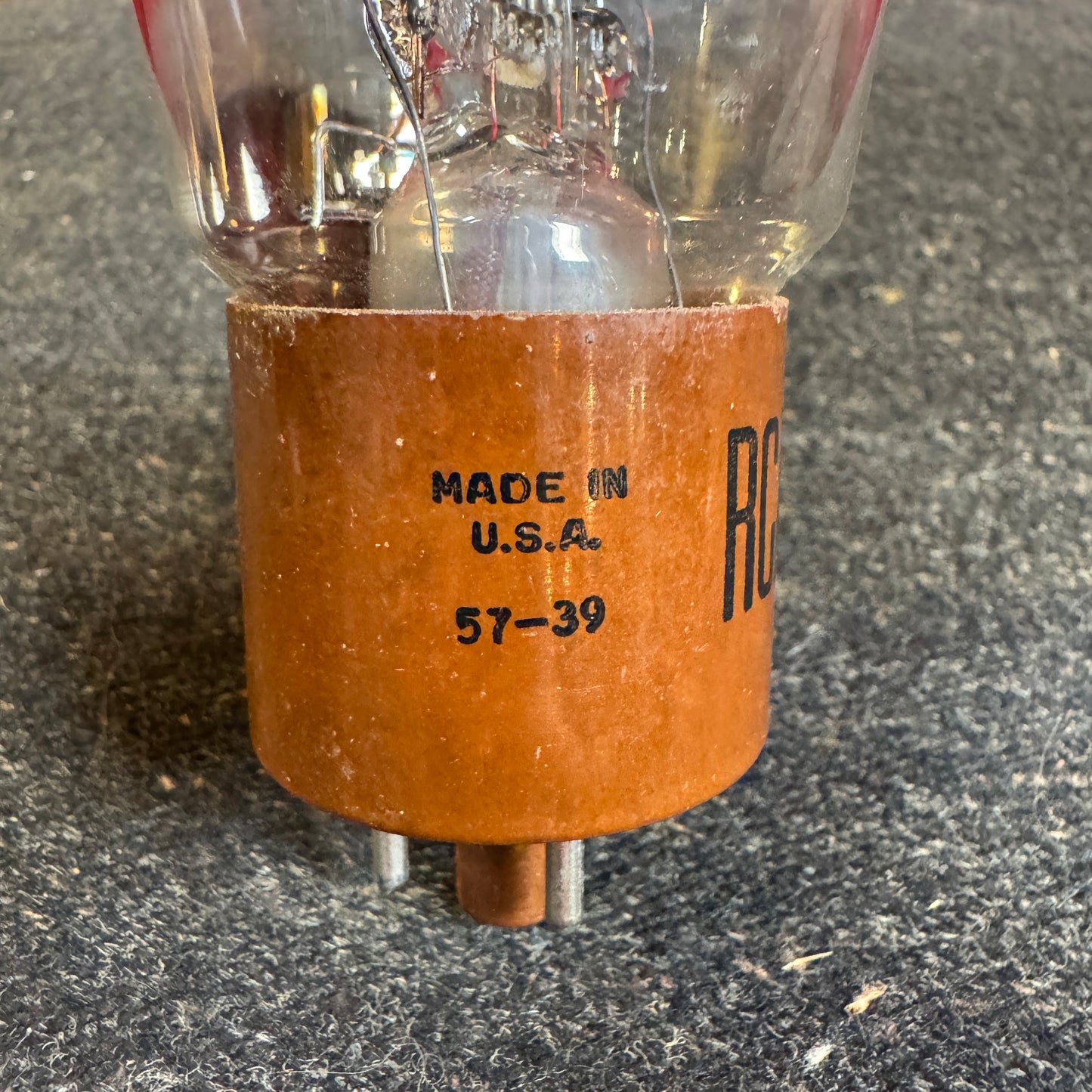 Vintage 1950s RCA 5R4GY Rectifier Tube Valve #207