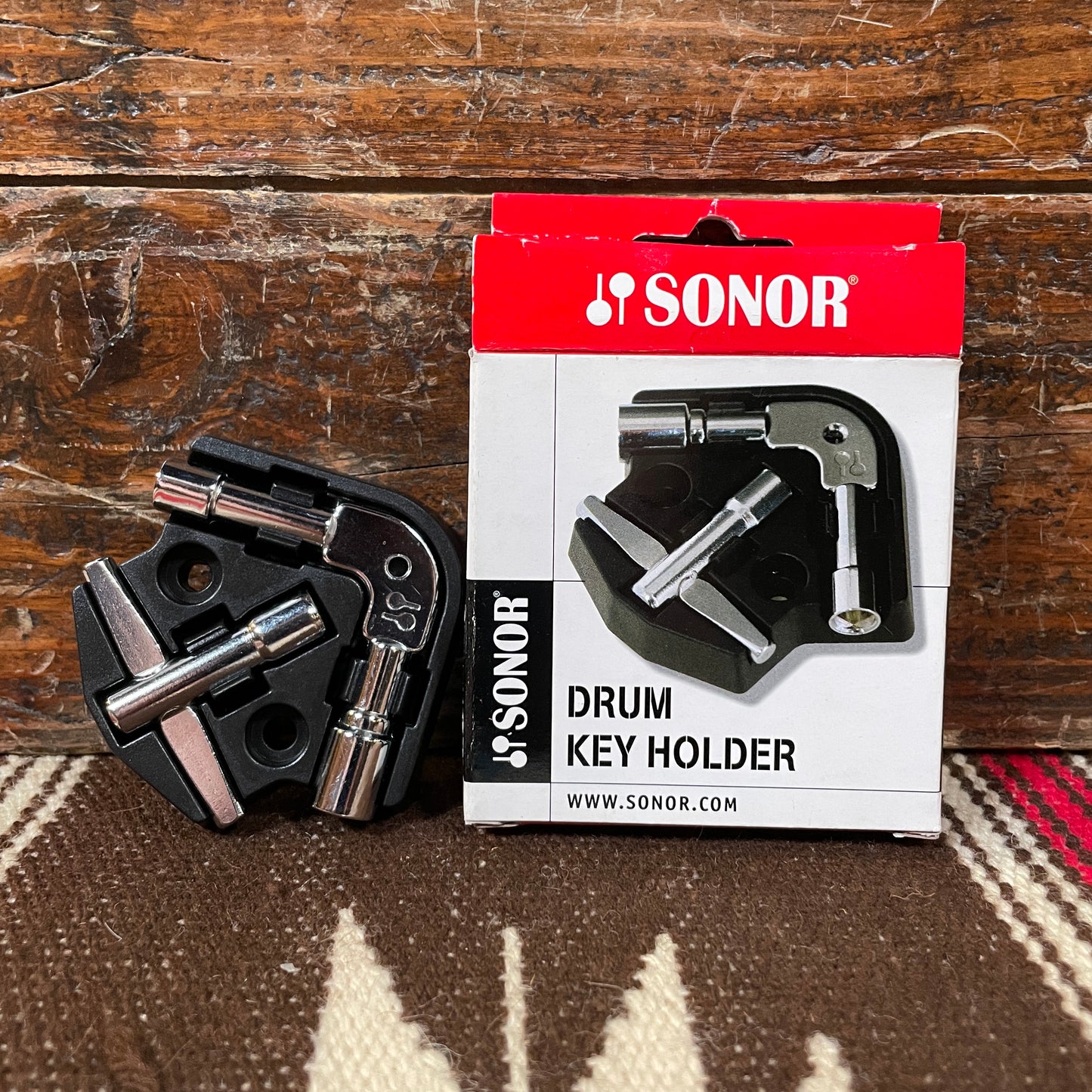 Sonor DKH Drum Key Holder w/ Slotted and Standard Keys