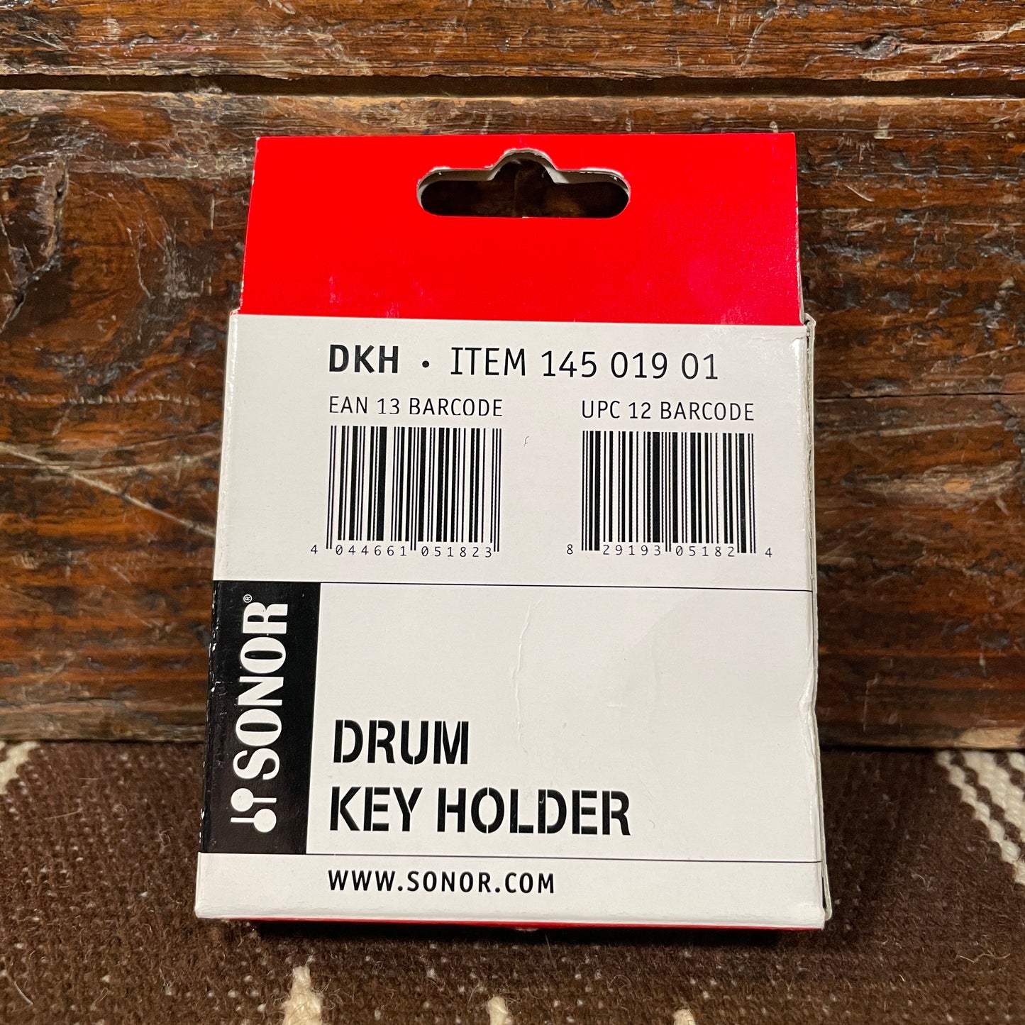 Sonor DKH Drum Key Holder w/ Slotted and Standard Keys