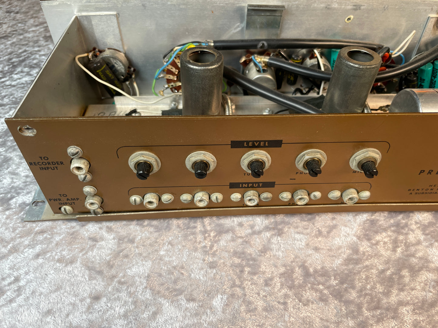 1950s Heathkit WA-P2 Master Control Hi-Fi Preamplifier