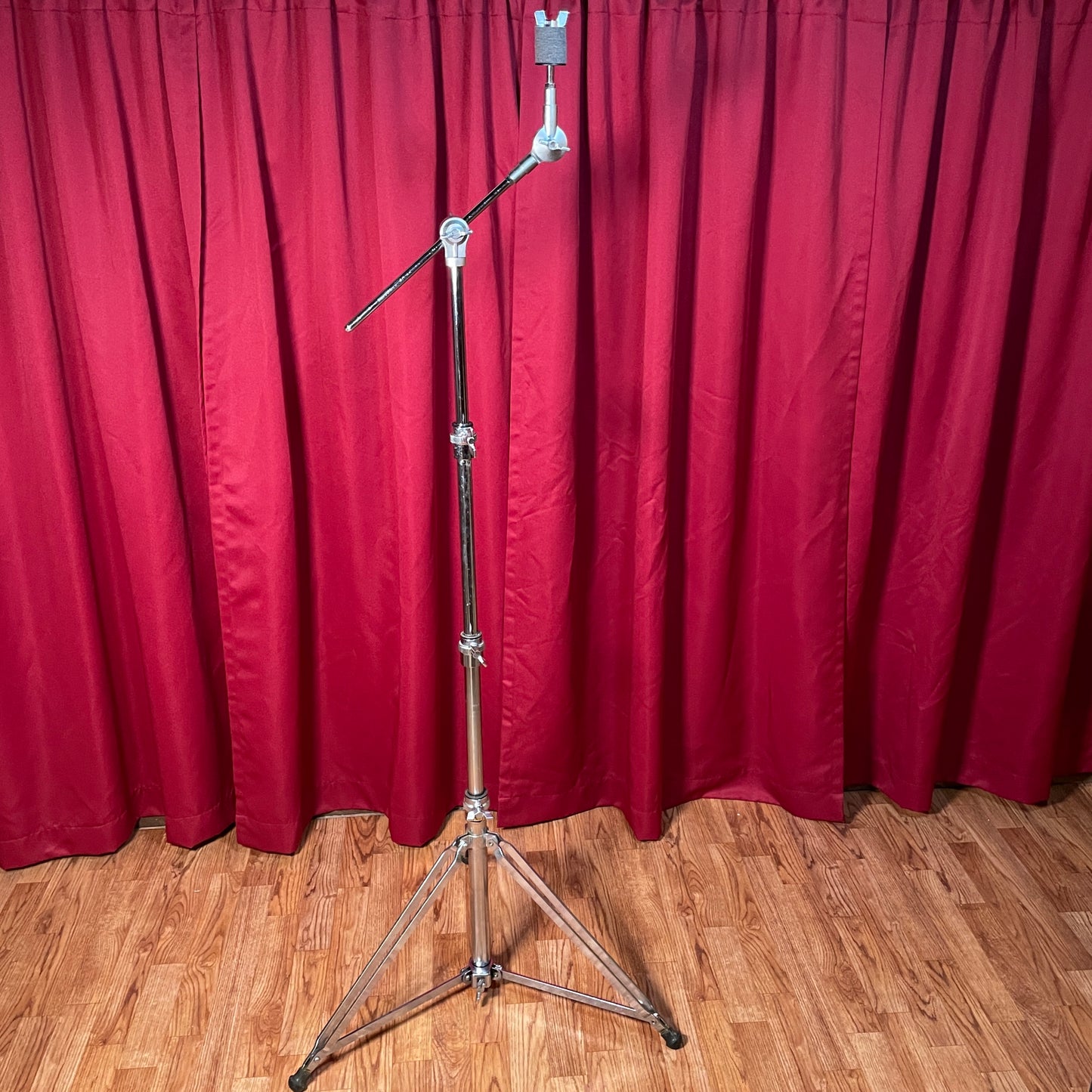 1970s Yamaha Gold Label Double Braced Boom Cymbal Stand