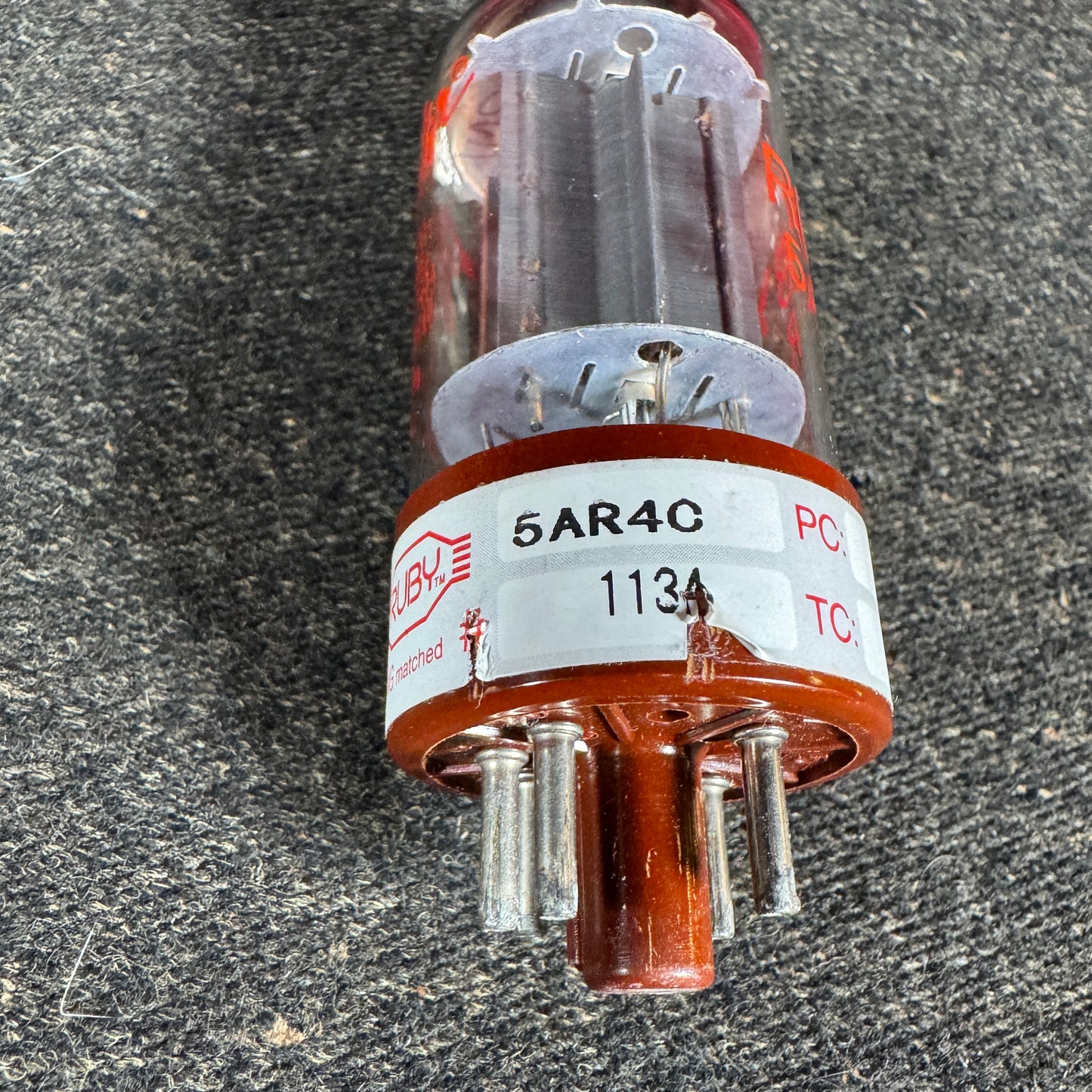 Fender / Ruby 5AR4 / GZ34 Rectifier Tube Valve #227