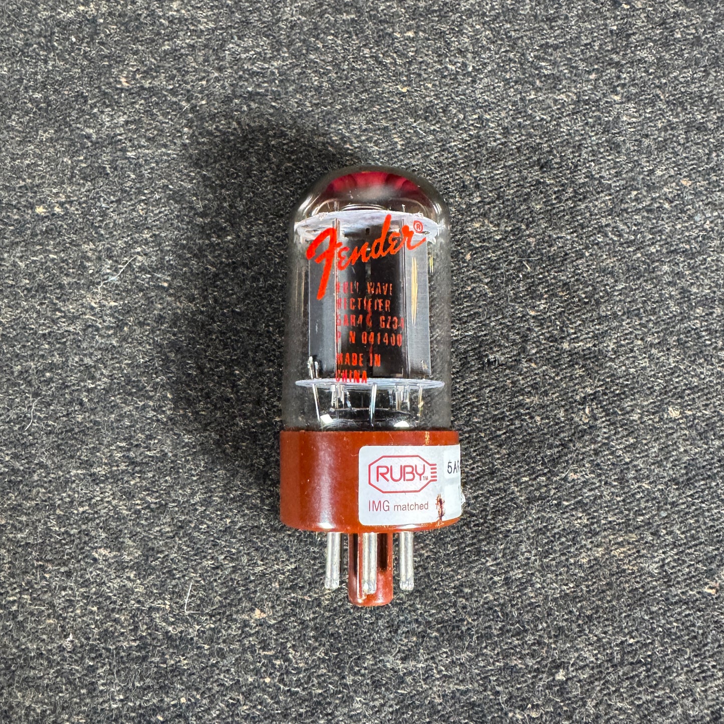 Fender / Ruby 5AR4 / GZ34 Rectifier Tube Valve #227