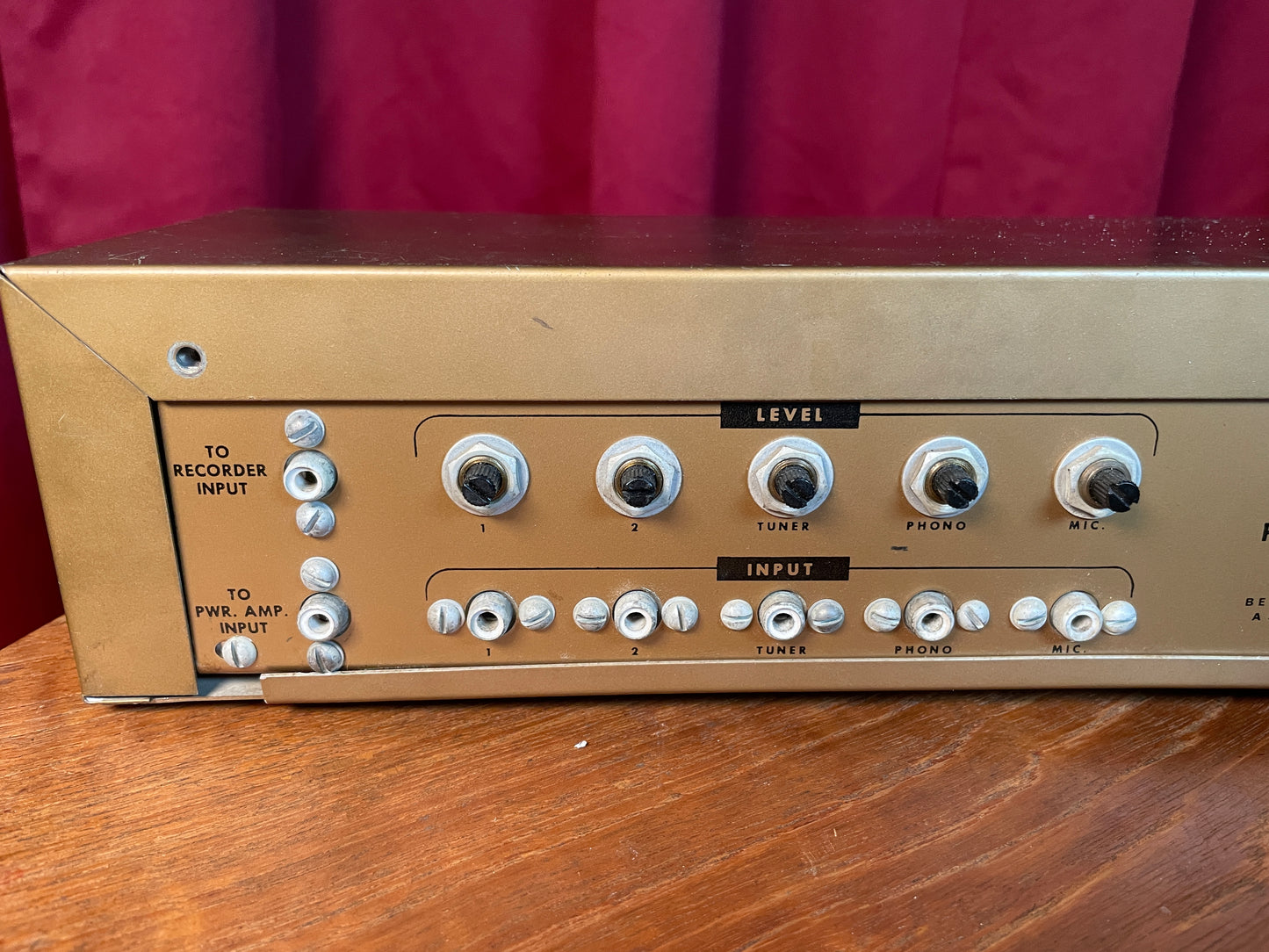 1950s Heathkit WA-P2 Master Control Hi-Fi Preamplifier