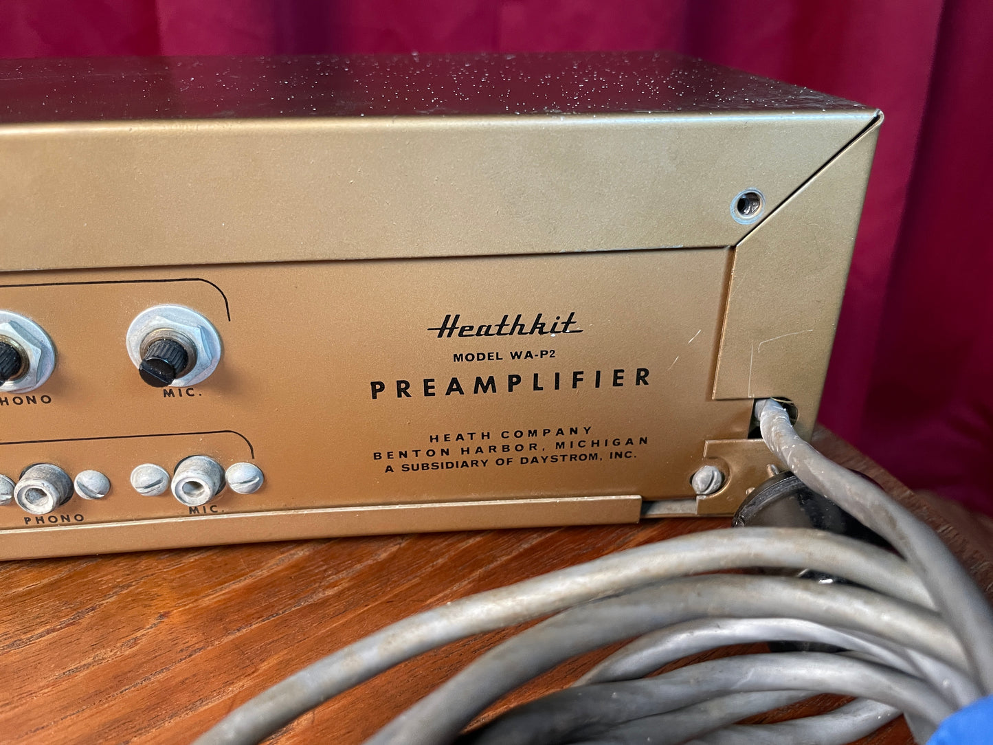 1950s Heathkit WA-P2 Master Control Hi-Fi Preamplifier