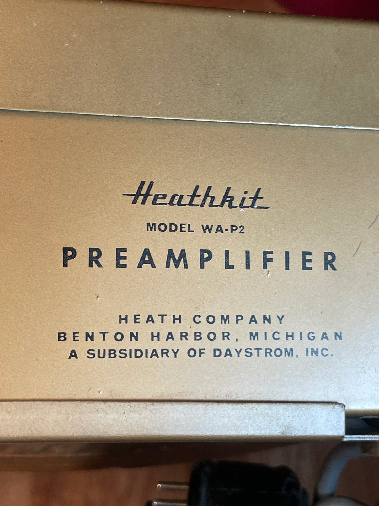 1950s Heathkit WA-P2 Master Control Hi-Fi Preamplifier