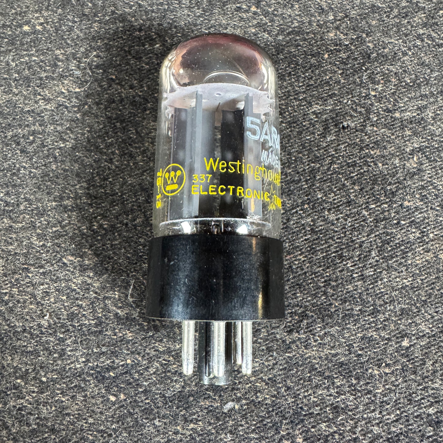 Vintage Westinghouse 5AR4 / GZ34 Rectifier Tube Valve #224