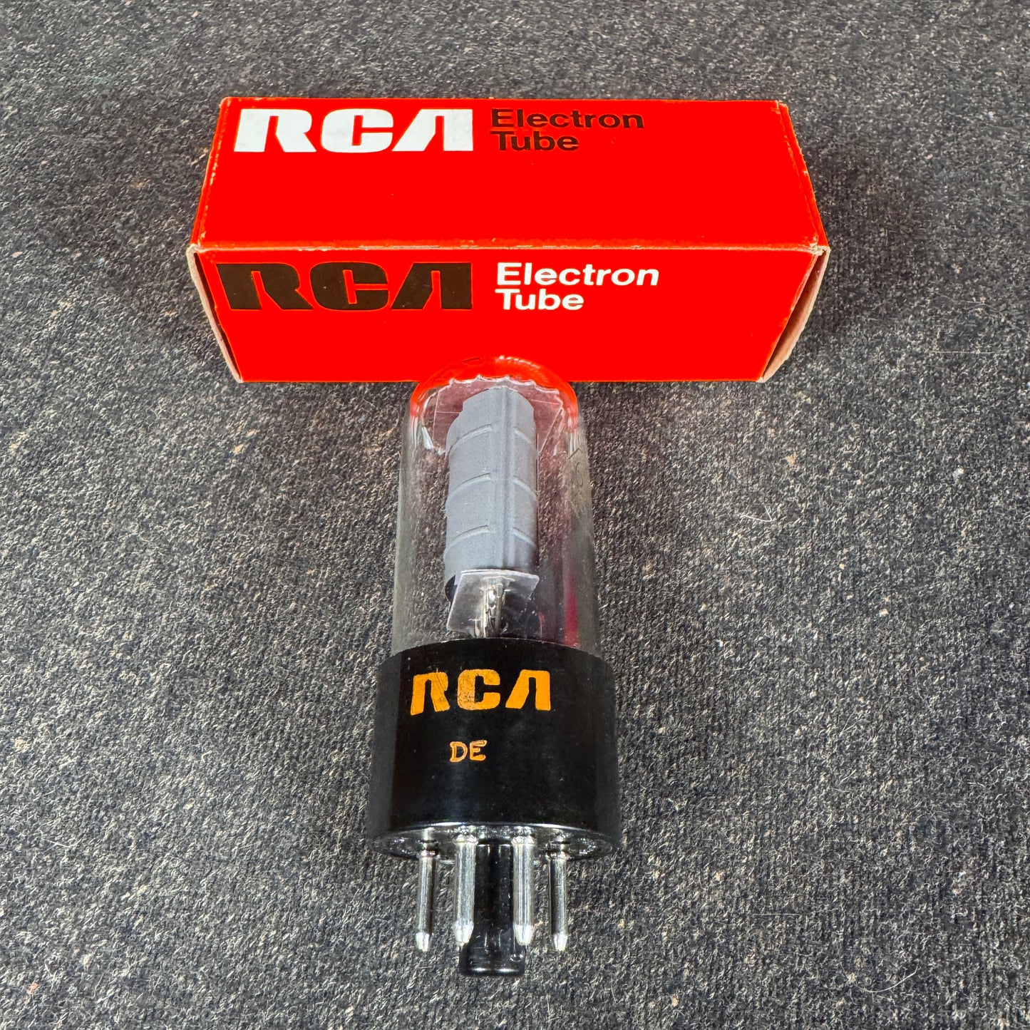 Vintage RCA 6V6GTA Single Amplifier Power Tube Valve 6V6 #242