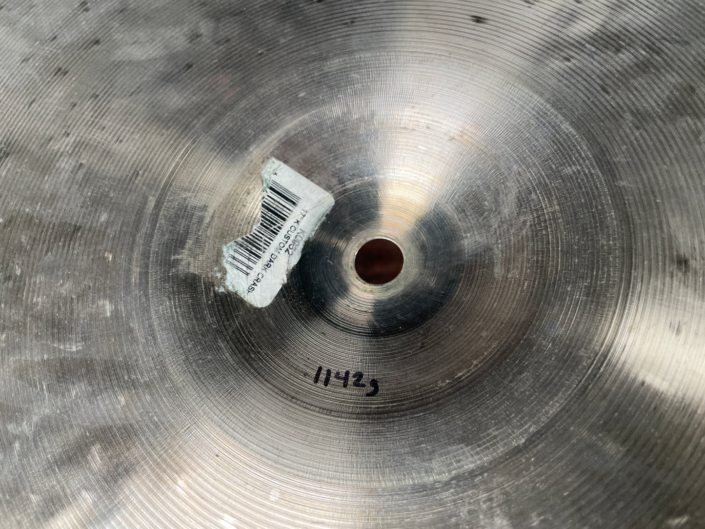 17" Zildjian K Custom Dark Crash Cymbal 1142g K0952 *Video Demo*