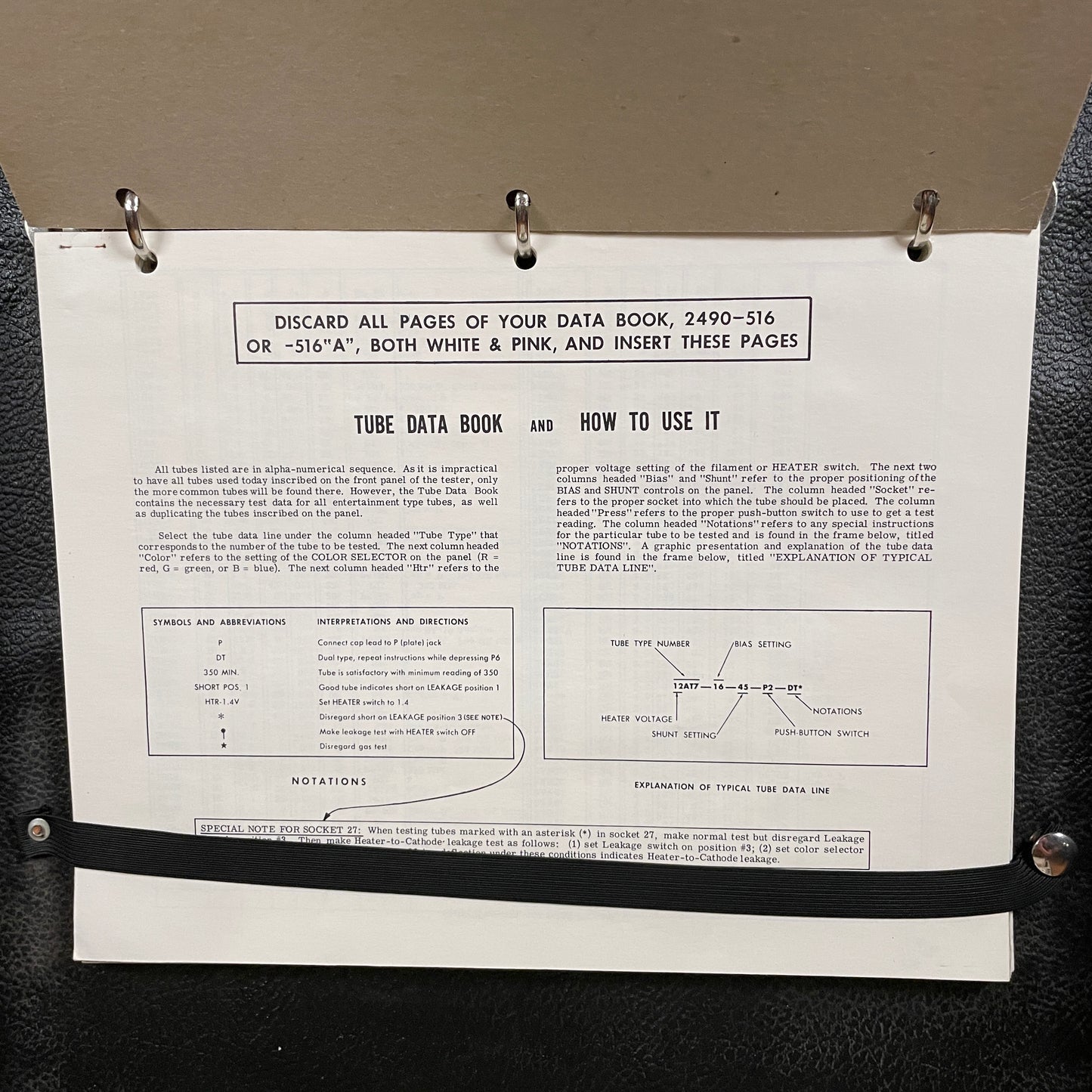 Vintage Hickok Model 799 Mustang Mutual Conductance Vacuum Tube Tester