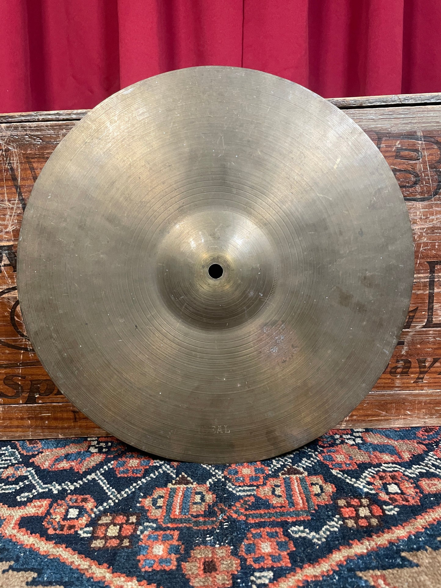 14" Ideal 1960s Hi-Hat Single / Crash Cymbal 770g MIJ *Video Demo*