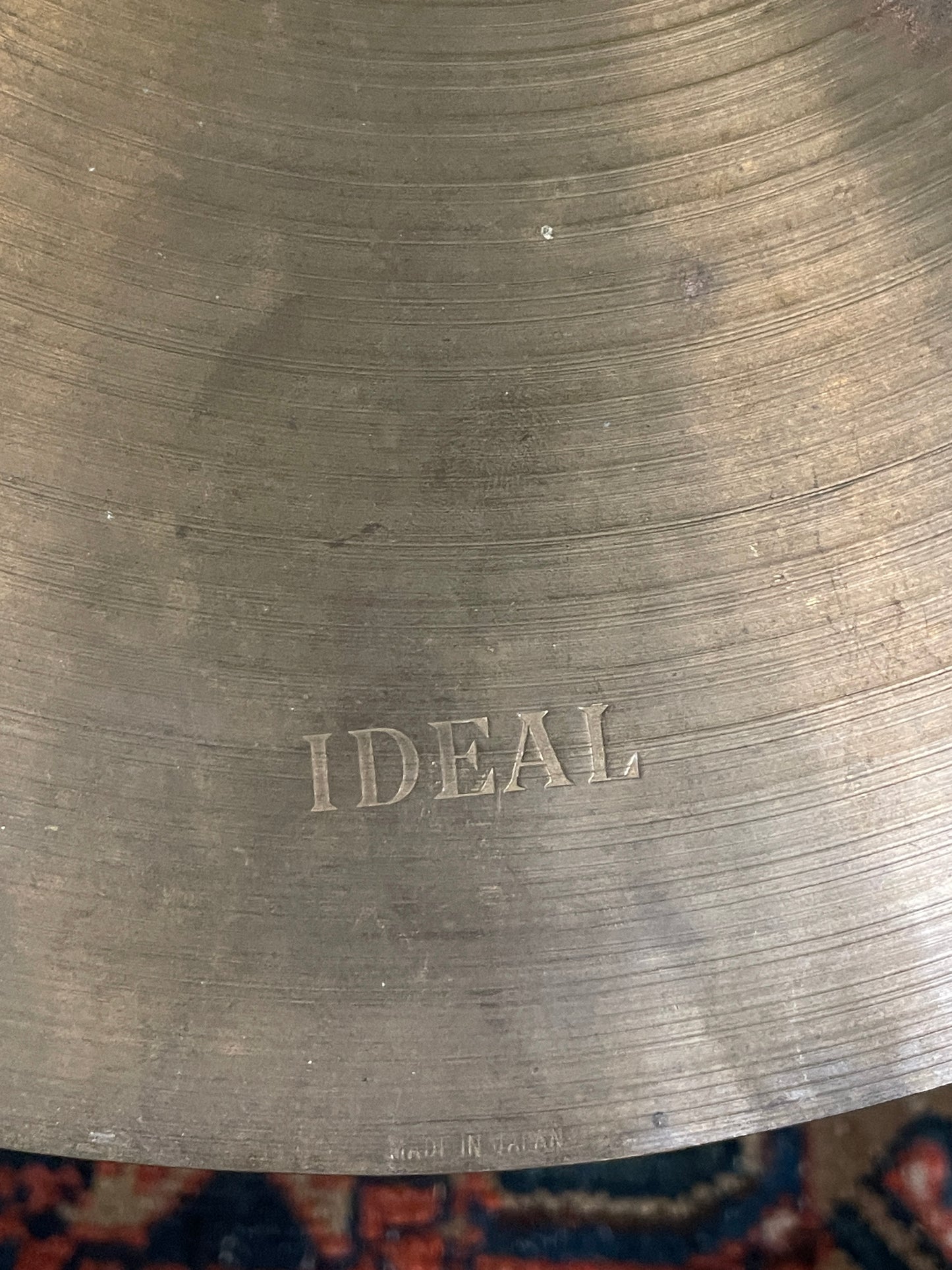 14" Ideal 1960s Hi-Hat Single / Crash Cymbal 770g MIJ *Video Demo*