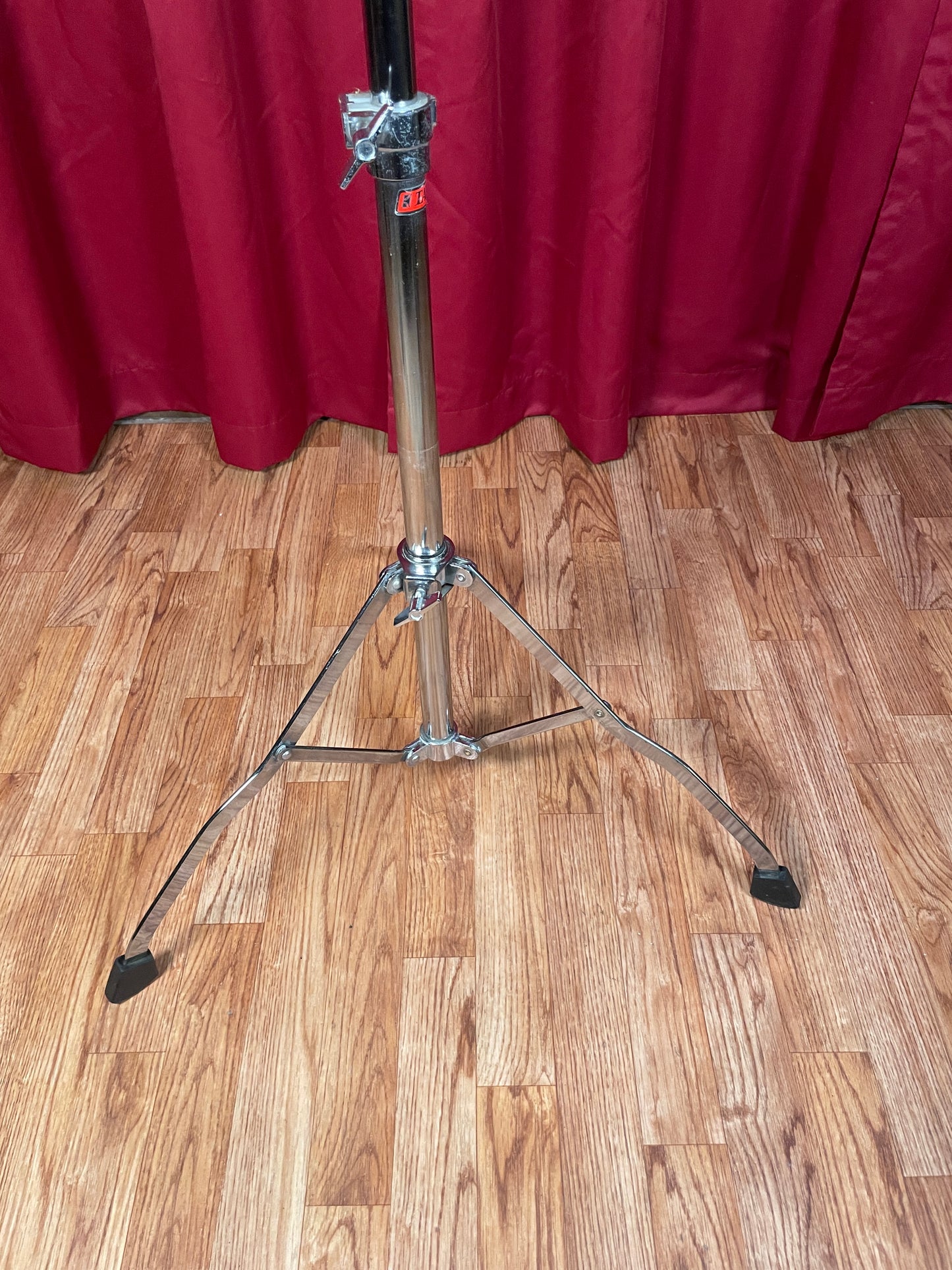 1980s Tama 6892 Titan Straight Cymbal Stand Red Label Made in Japan MIJ