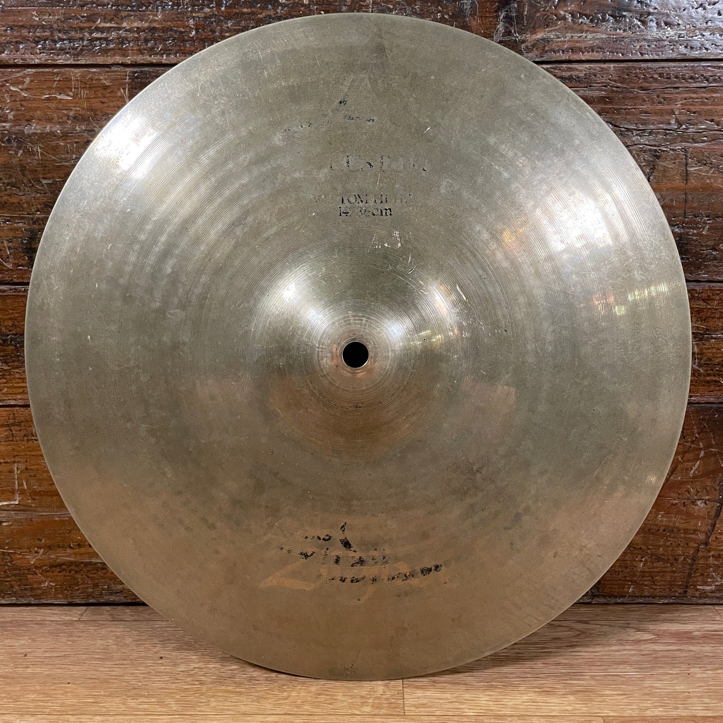 14" Zildjian A Custom Hi-Hat Bottom Cymbal Single 1262g