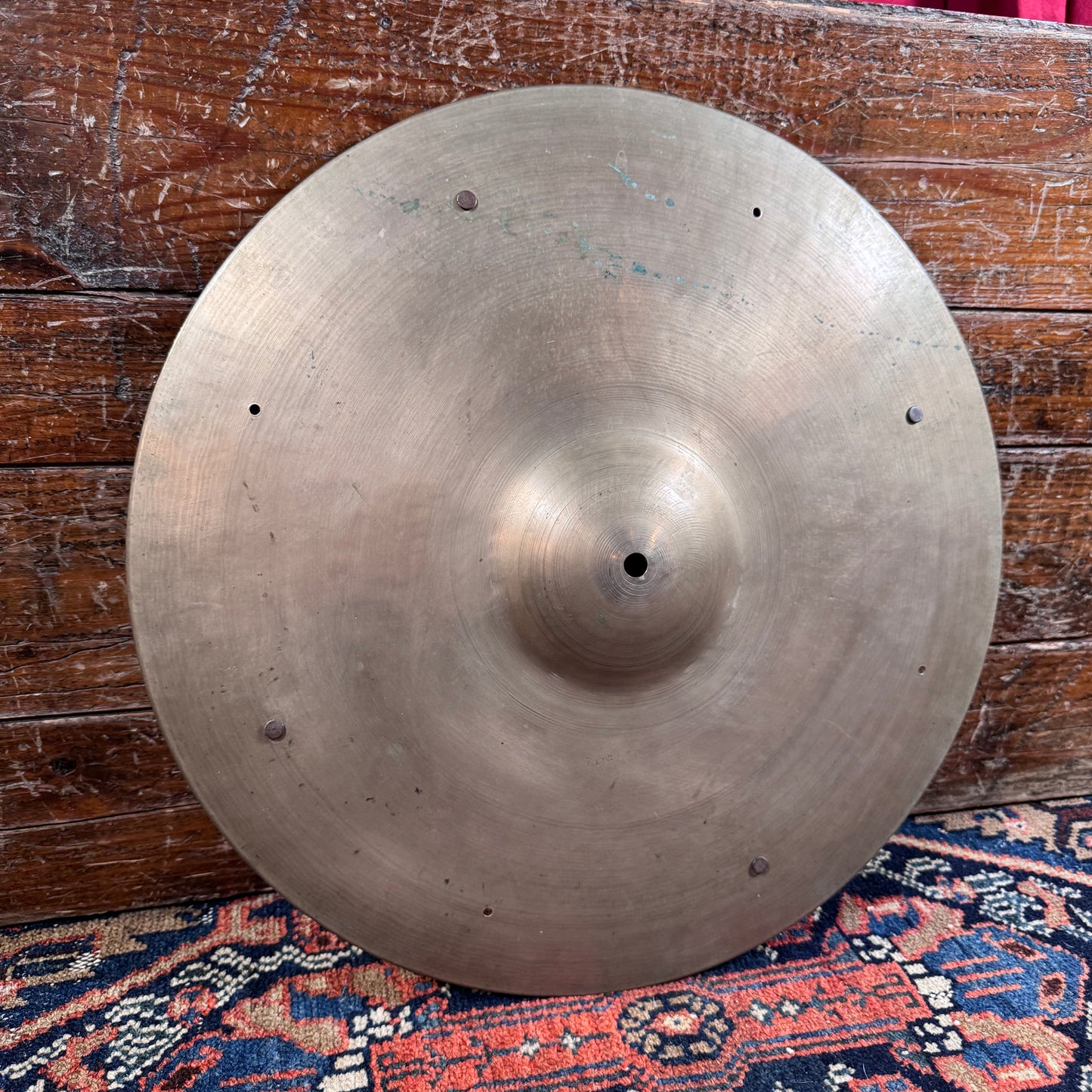 16" Zanchi F&F Vibra Crash Ride Cymbal w/ Rivets 1302g *Video Demo*