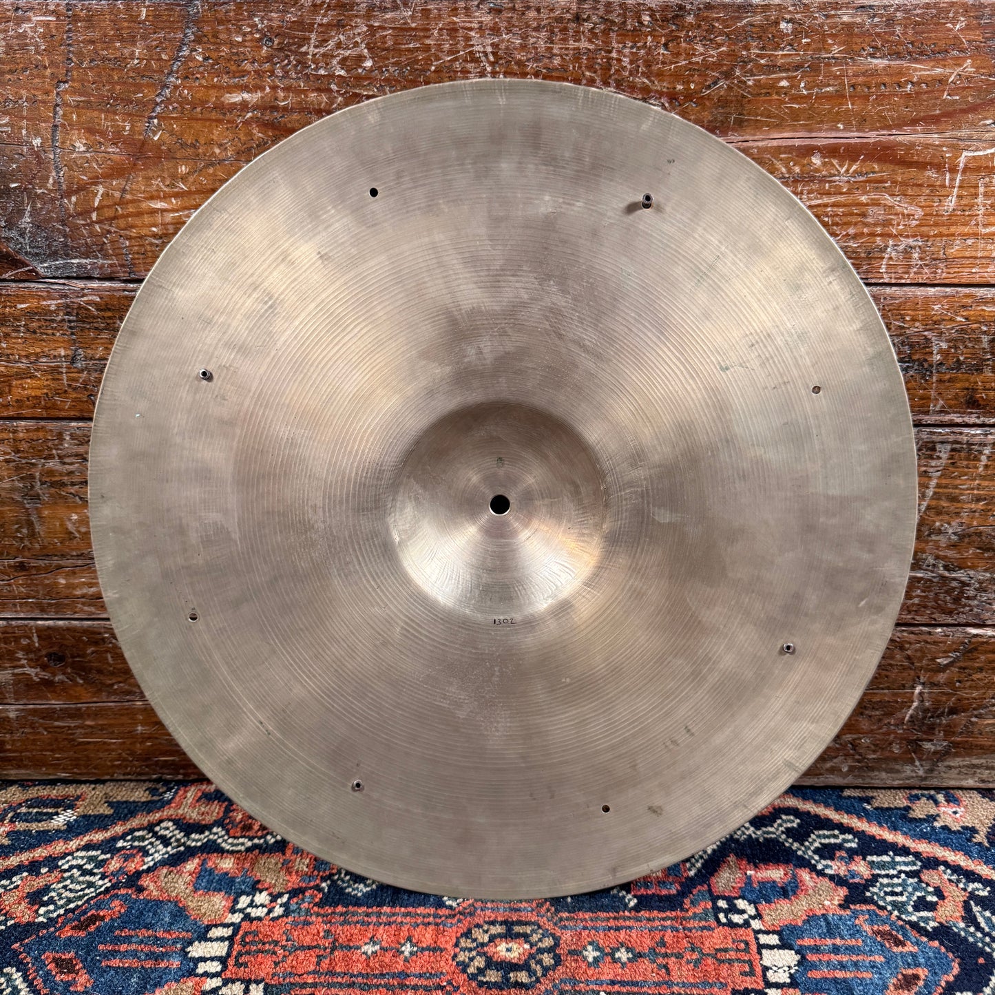 16" Zanchi F&F Vibra Crash Ride Cymbal w/ Rivets 1302g *Video Demo*