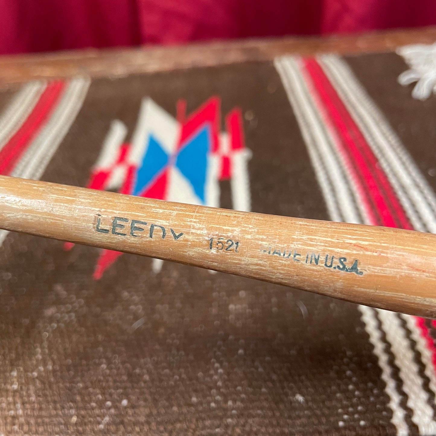 1930s Leedy 1621 Hard Felt Concert Bass Drum Mallet