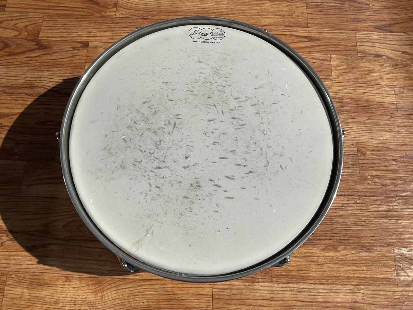 1963 Ludwig 5x14 Pioneer No. 491 Snare Drum Blue / Silver Duco