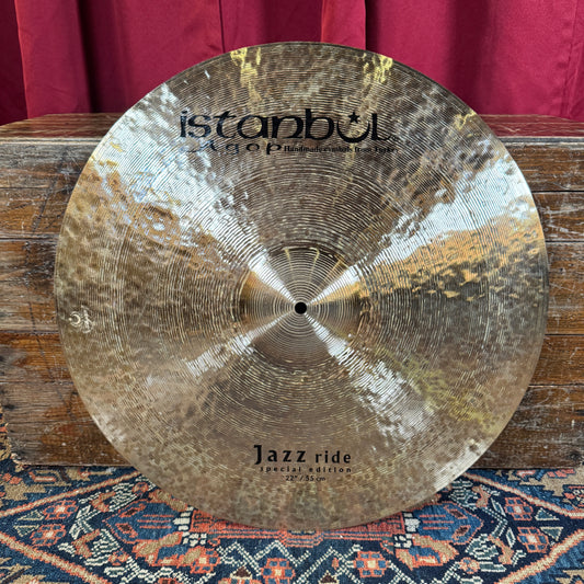 22" Istanbul Agop Special Edition Jazz Ride Cymbal 2306g *Video Demo*