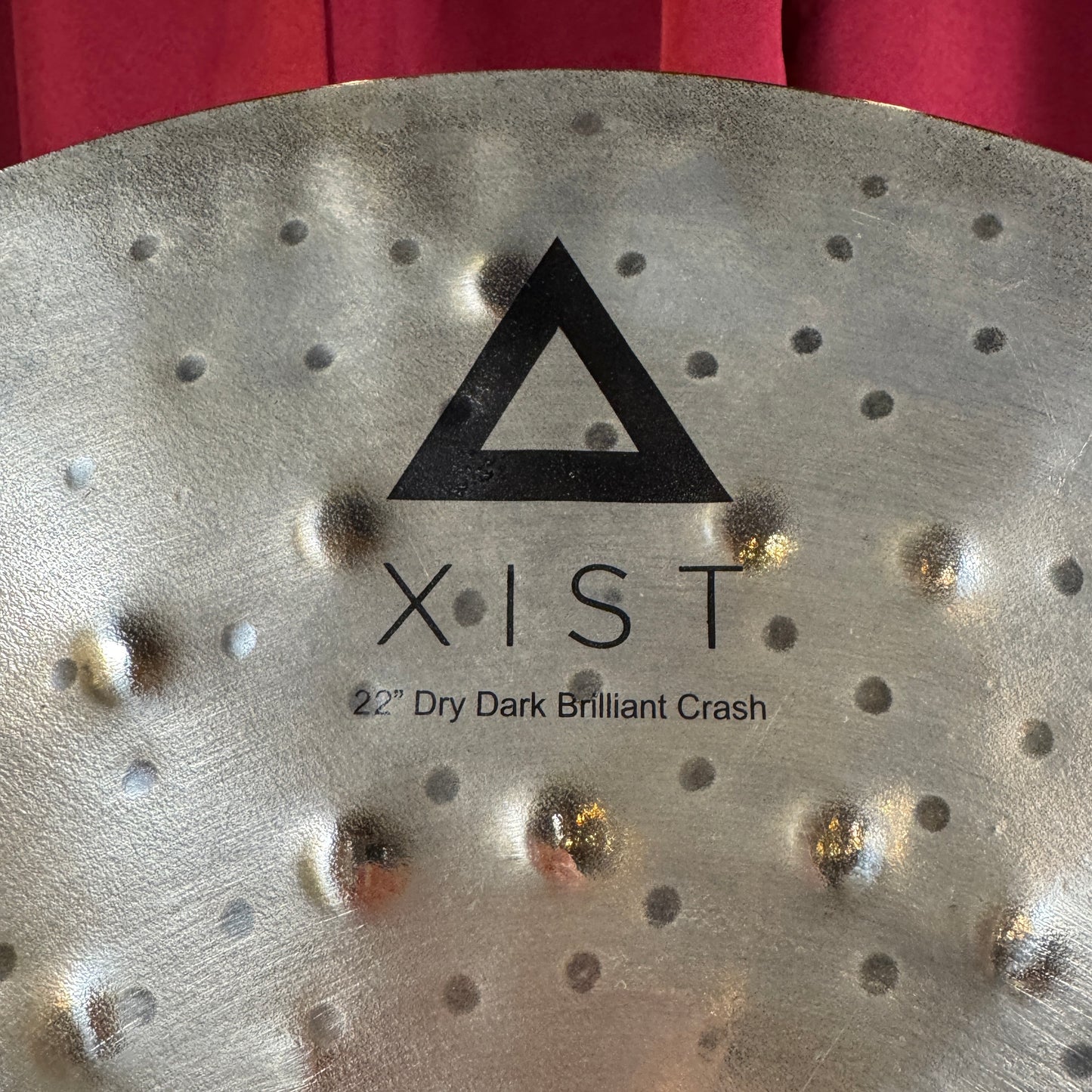 22" Istanbul Agop Xist Dry Dark Brilliant Crash Cymbal 1766g *Video Demo*