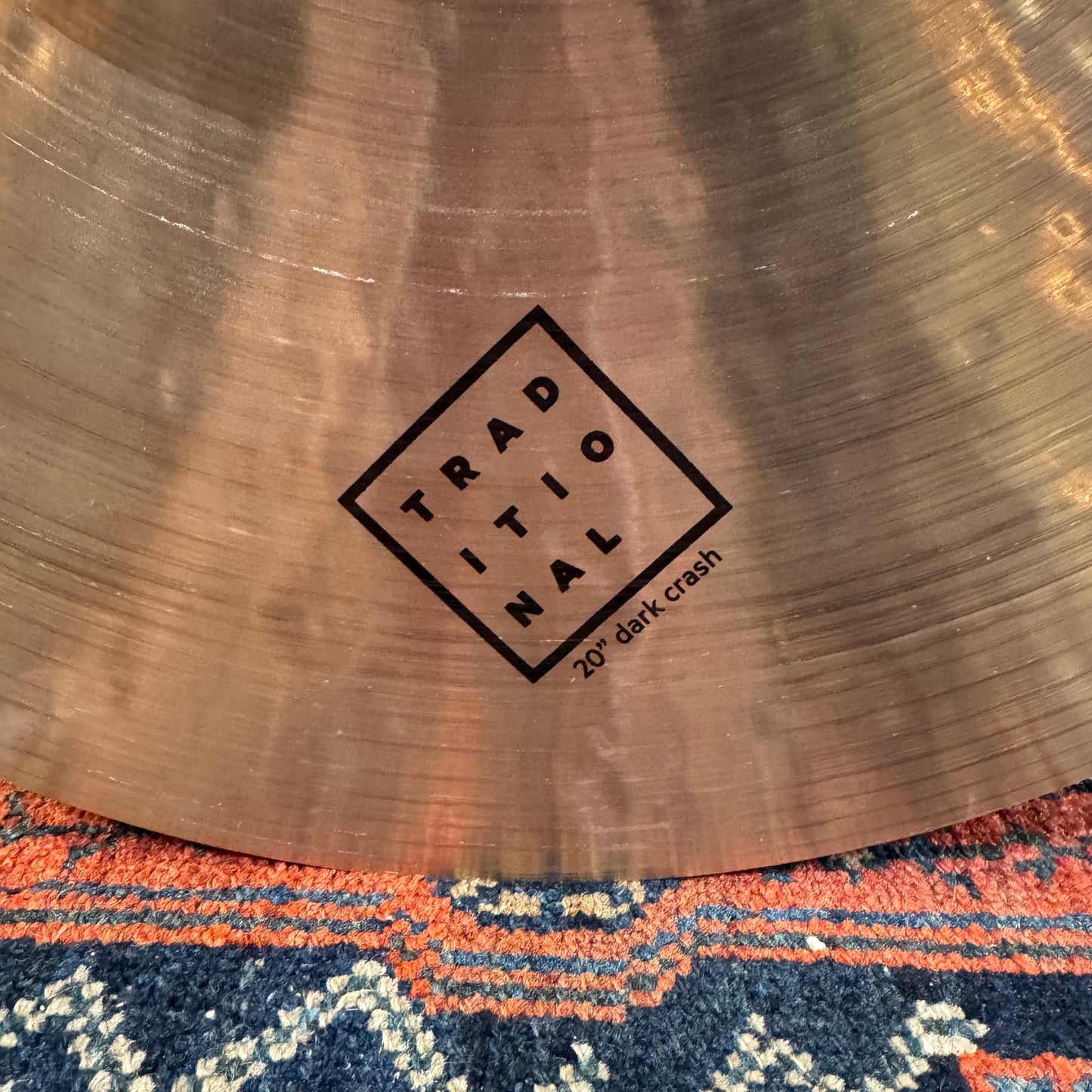 20" Istanbul Agop Traditional Dark Crash Cymbal 1736g *Video Demo*