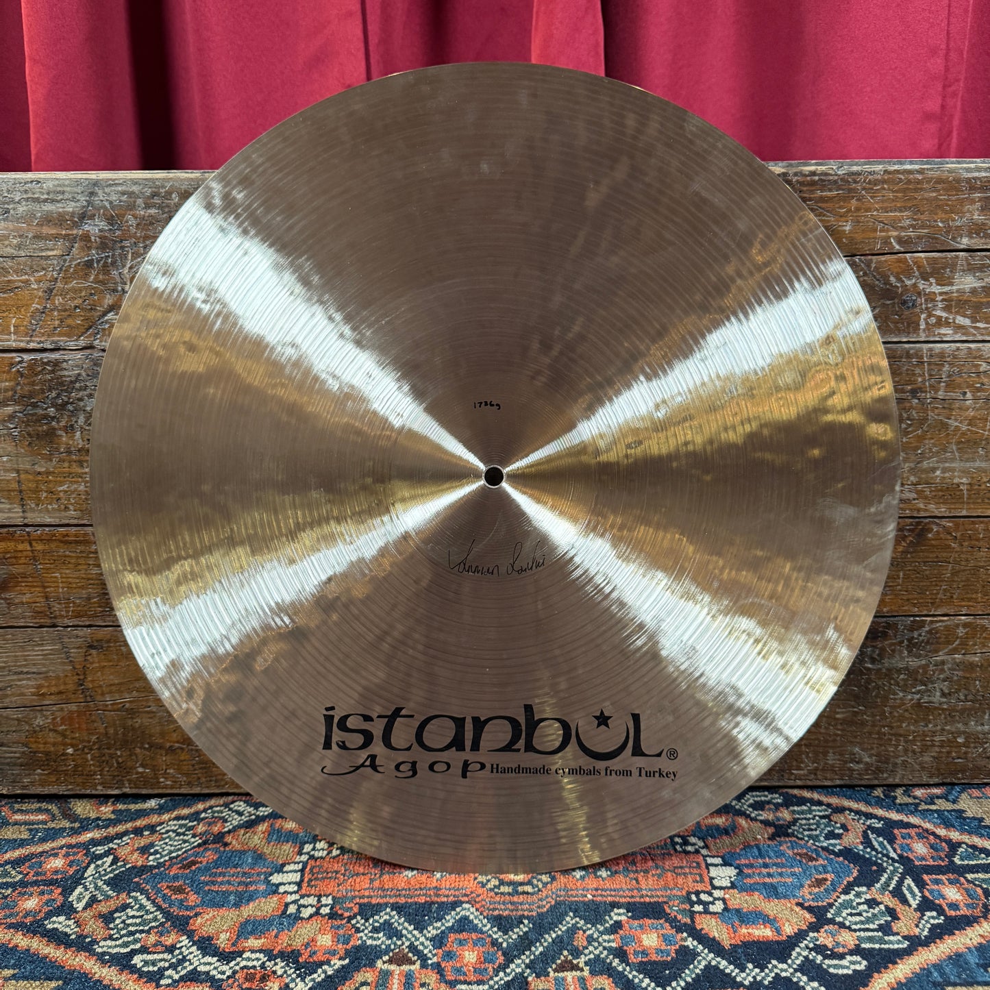 20" Istanbul Agop Traditional Dark Crash Cymbal 1736g *Video Demo*