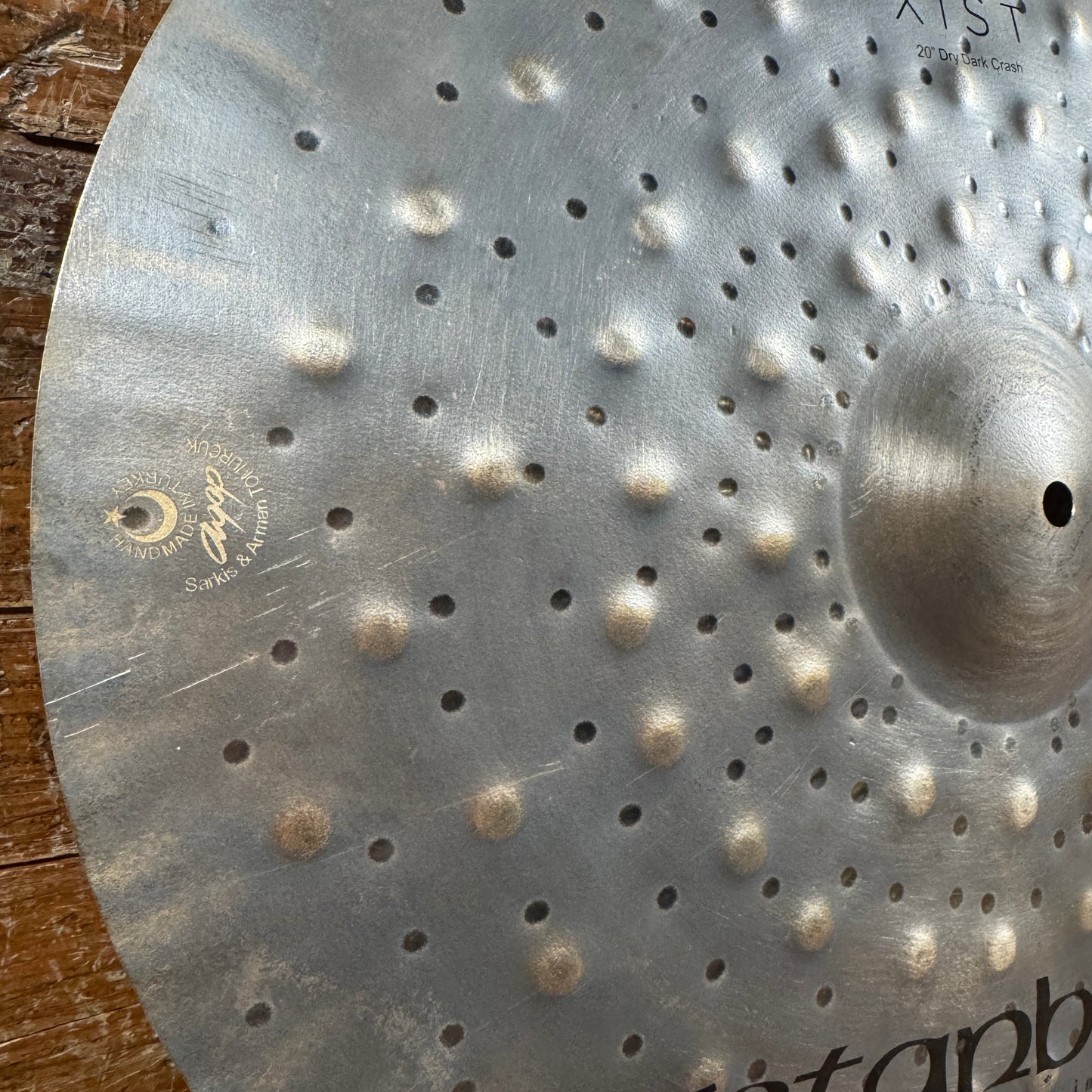 20" Istanbul Agop Xist Dry Dark Crash Cymbal 1394g *Video Demo*