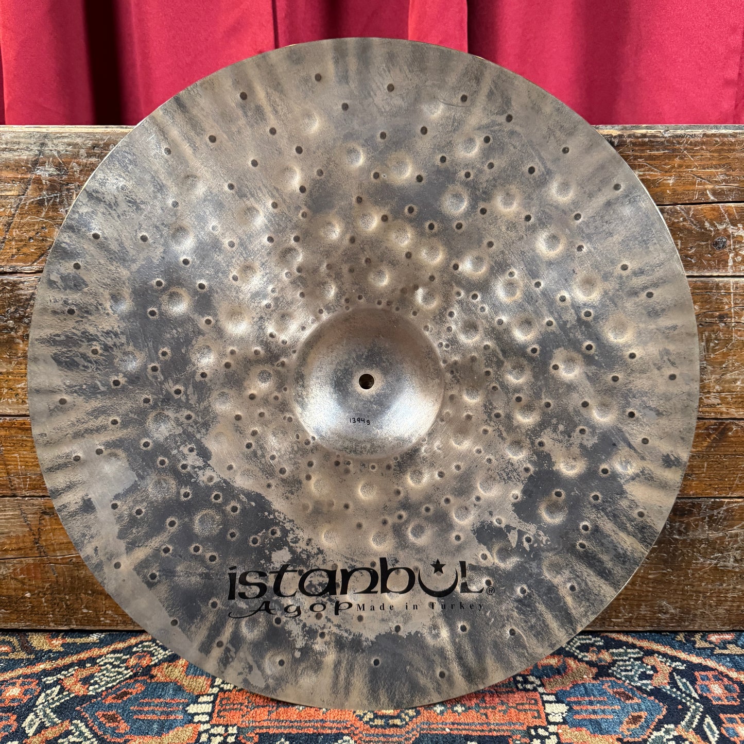 20" Istanbul Agop Xist Dry Dark Crash Cymbal 1394g *Video Demo*