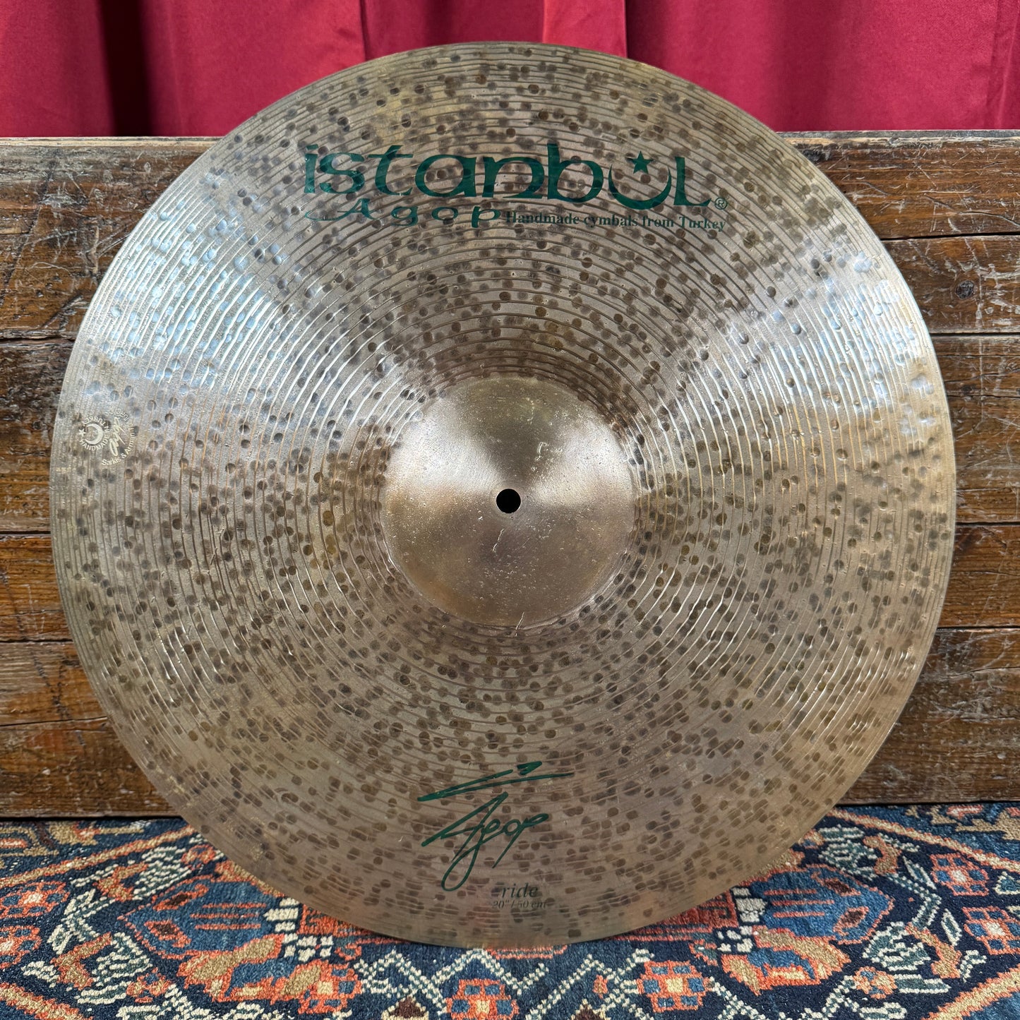 20" Istanbul Agop Signature Ride Cymbal 1786g *Video Demo*