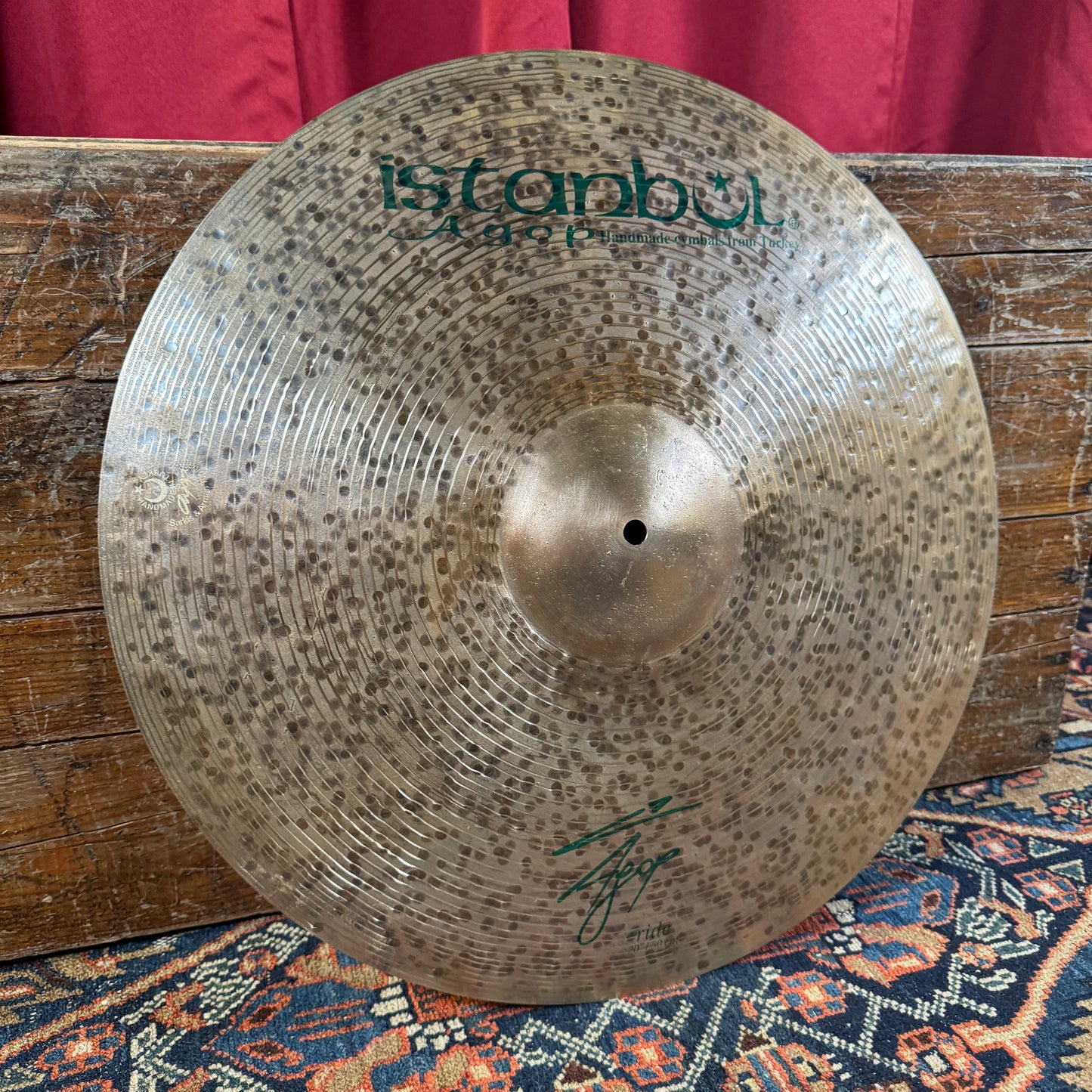 20" Istanbul Agop Signature Ride Cymbal 1786g *Video Demo*