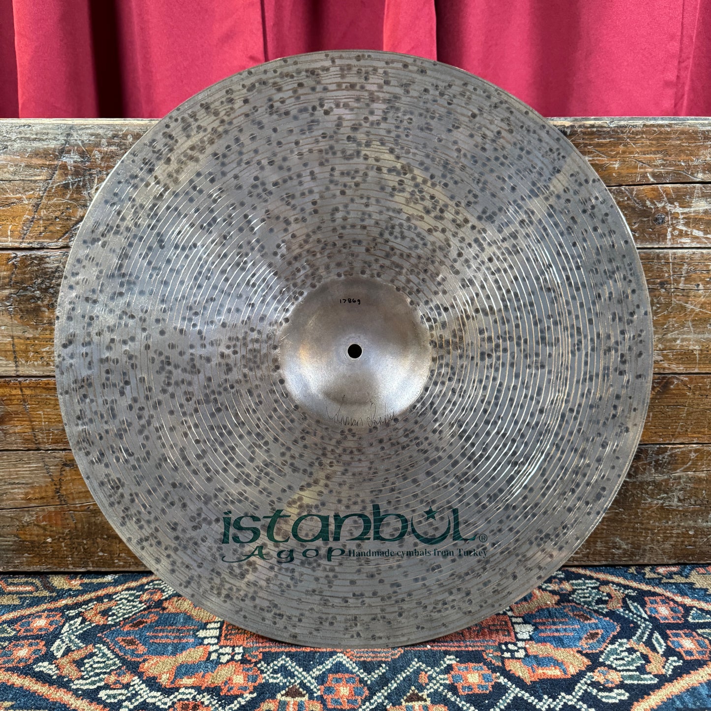 20" Istanbul Agop Signature Ride Cymbal 1786g *Video Demo*