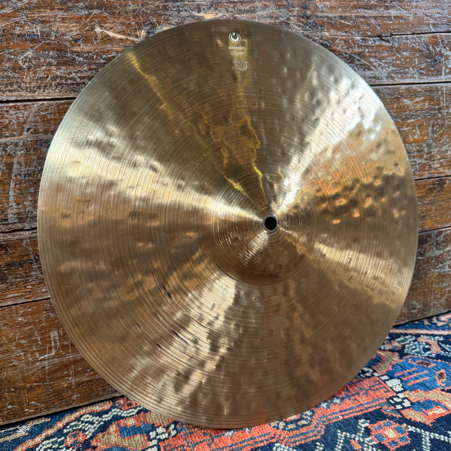 16" Istanbul Agop 30th Anniversary Hi-Hat Cymbal Pair 1076g/1286g *Video Demo*