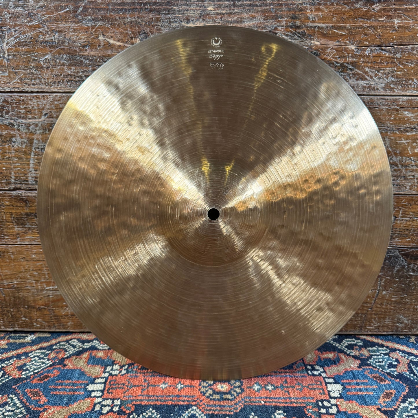 16" Istanbul Agop 30th Anniversary Hi-Hat Cymbal Pair 1076g/1286g *Video Demo*