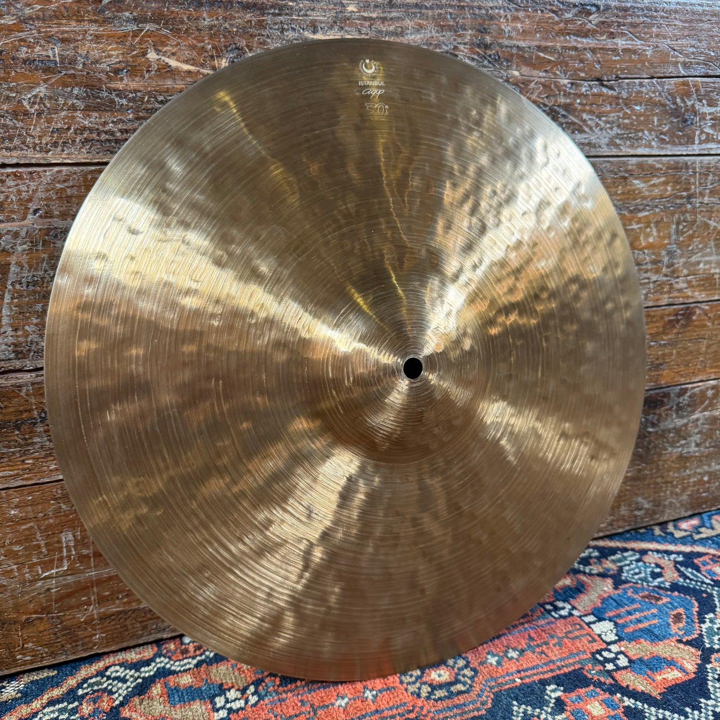 16" Istanbul Agop 30th Anniversary Hi-Hat Cymbal Pair 1076g/1286g *Video Demo*