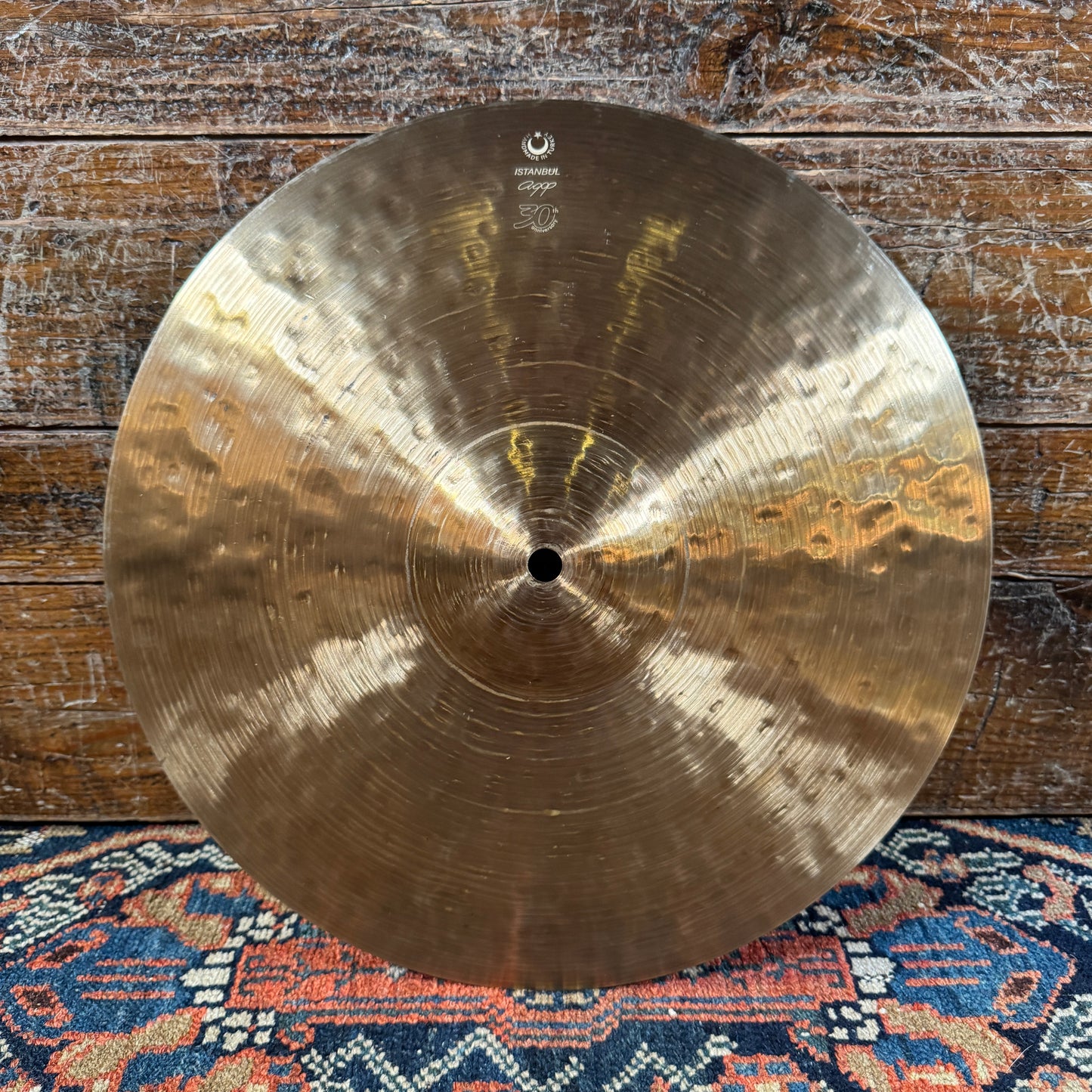 14" Istanbul Agop 30th Anniversary Hi-Hat Cymbal Pair 780g/792g *Video Demo*