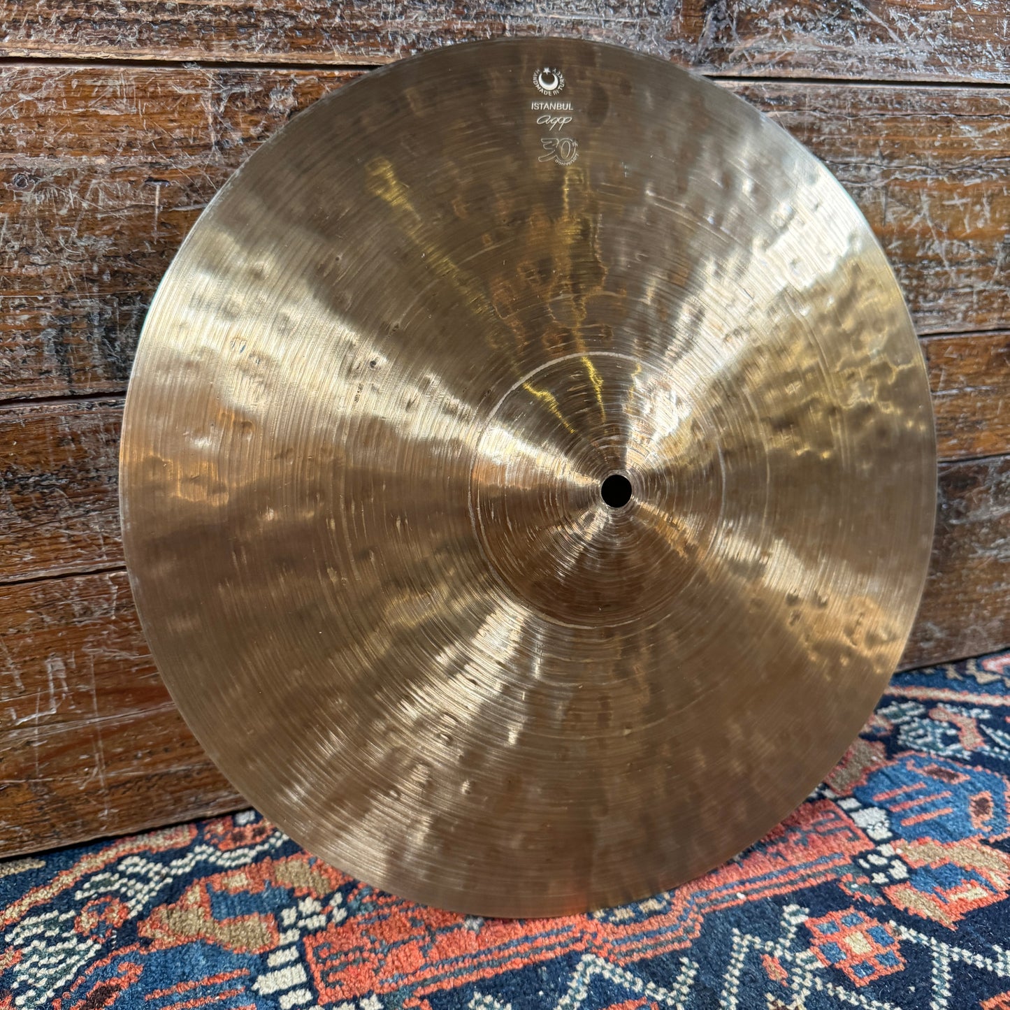 14" Istanbul Agop 30th Anniversary Hi-Hat Cymbal Pair 780g/792g *Video Demo*