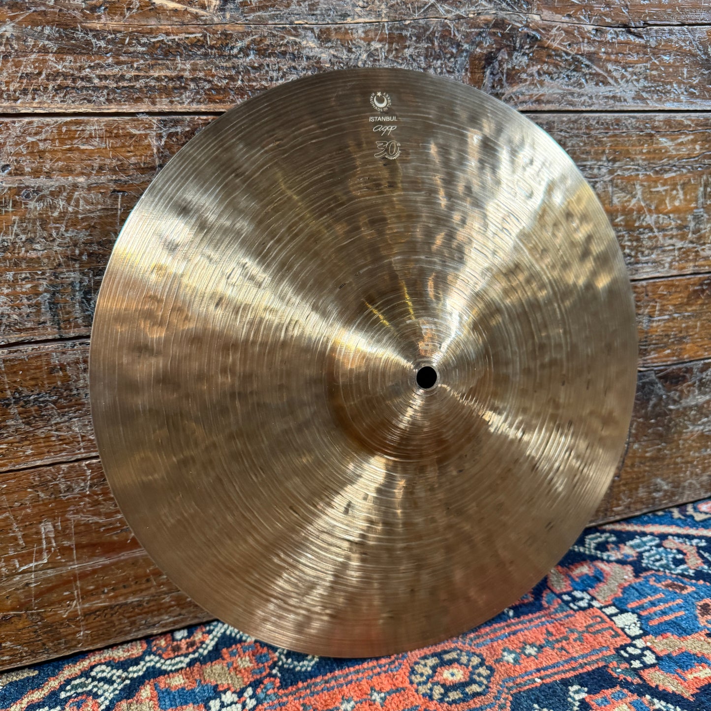 14" Istanbul Agop 30th Anniversary Hi-Hat Cymbal Pair 780g/792g *Video Demo*