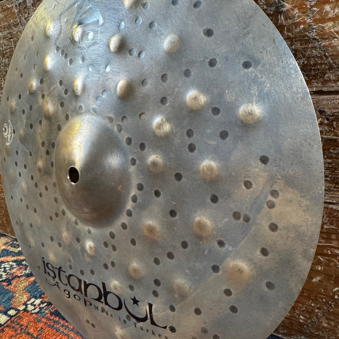 13" Istanbul Agop Xist Dry Dark Hi-Hat Cymbal Pair 498g/910g *Video Demo*