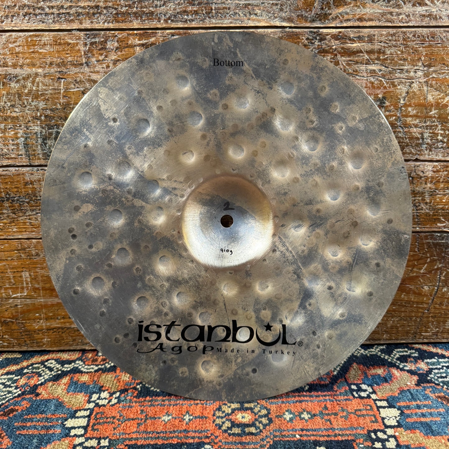 13" Istanbul Agop Xist Dry Dark Hi-Hat Cymbal Pair 498g/910g *Video Demo*