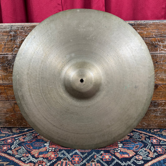 20" Zildjian A 1940s Trans Stamp Ride Cymbal 1668g *Video Demo*