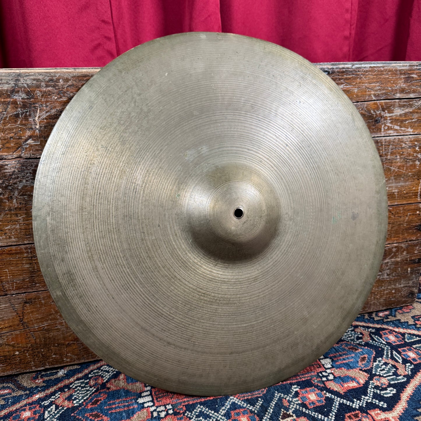 20" Zildjian A 1940s Trans Stamp Ride Cymbal 1668g *Video Demo*