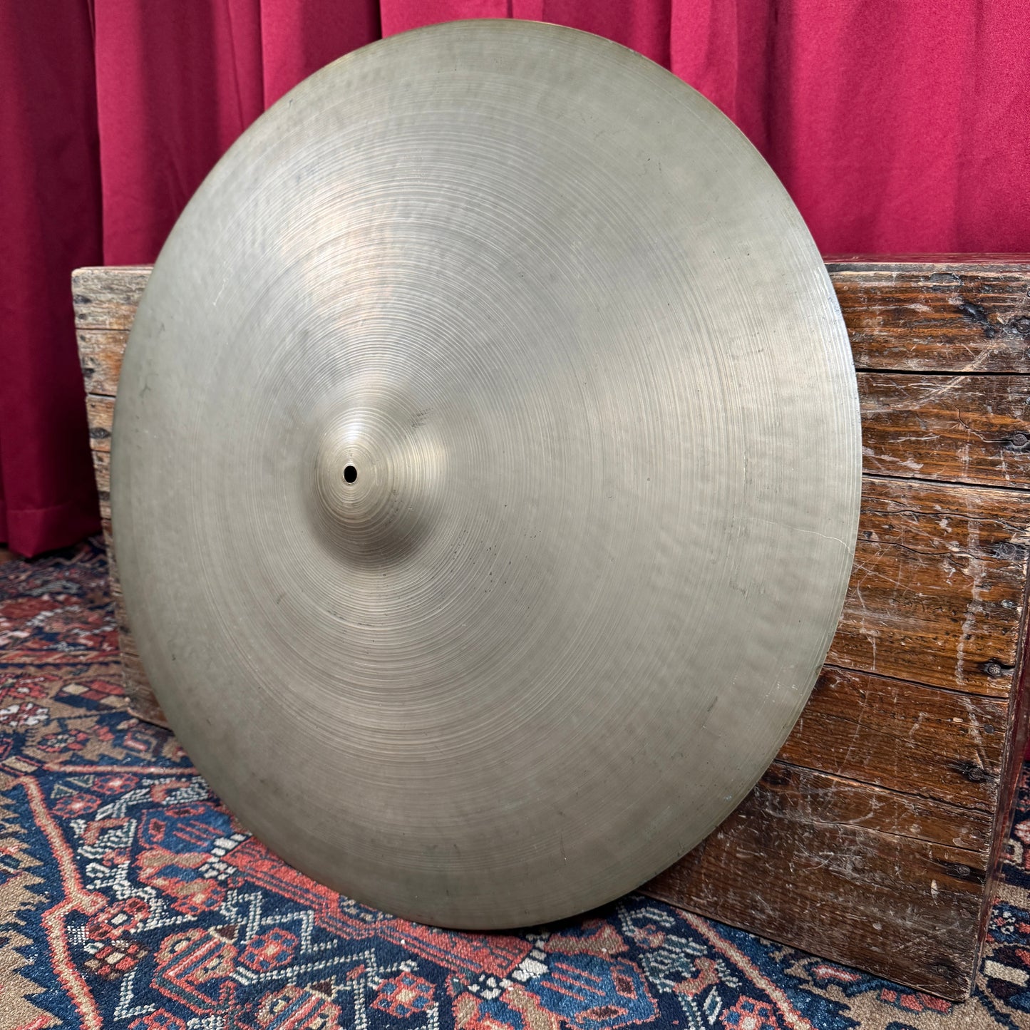 24" Zildjian A 1940s Trans Stamp Ride Cymbal 3378g *Video Demo*