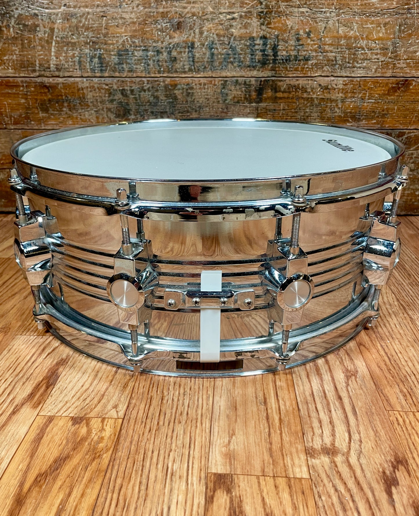 1980s CB-700 5.5x14 Snare Drum No. 4045 10-Lug Chrome Over Steel